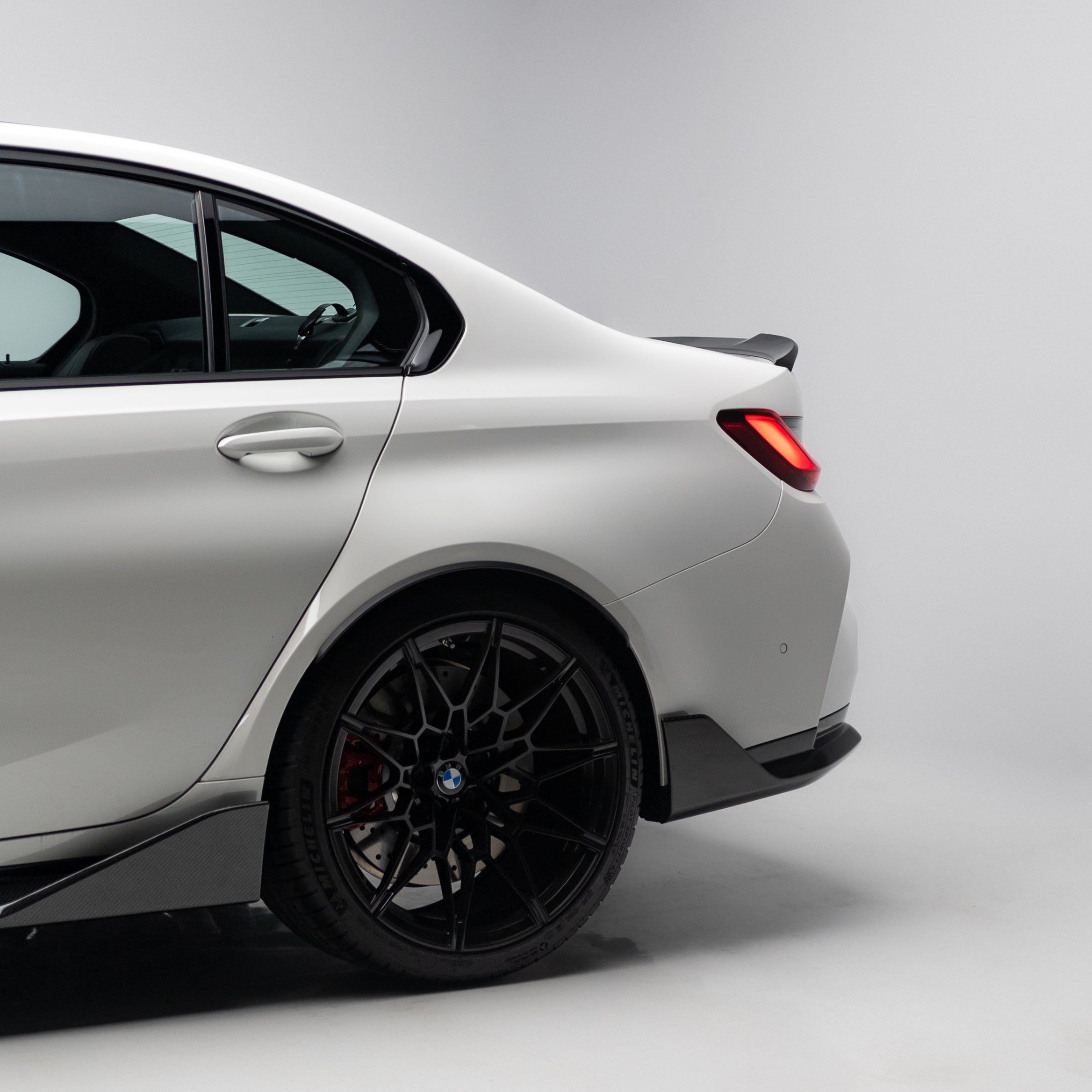 M Performance Style Pre Pregged Dry Carbon Rear Winglets for BMW M3 G80 G81 2020+