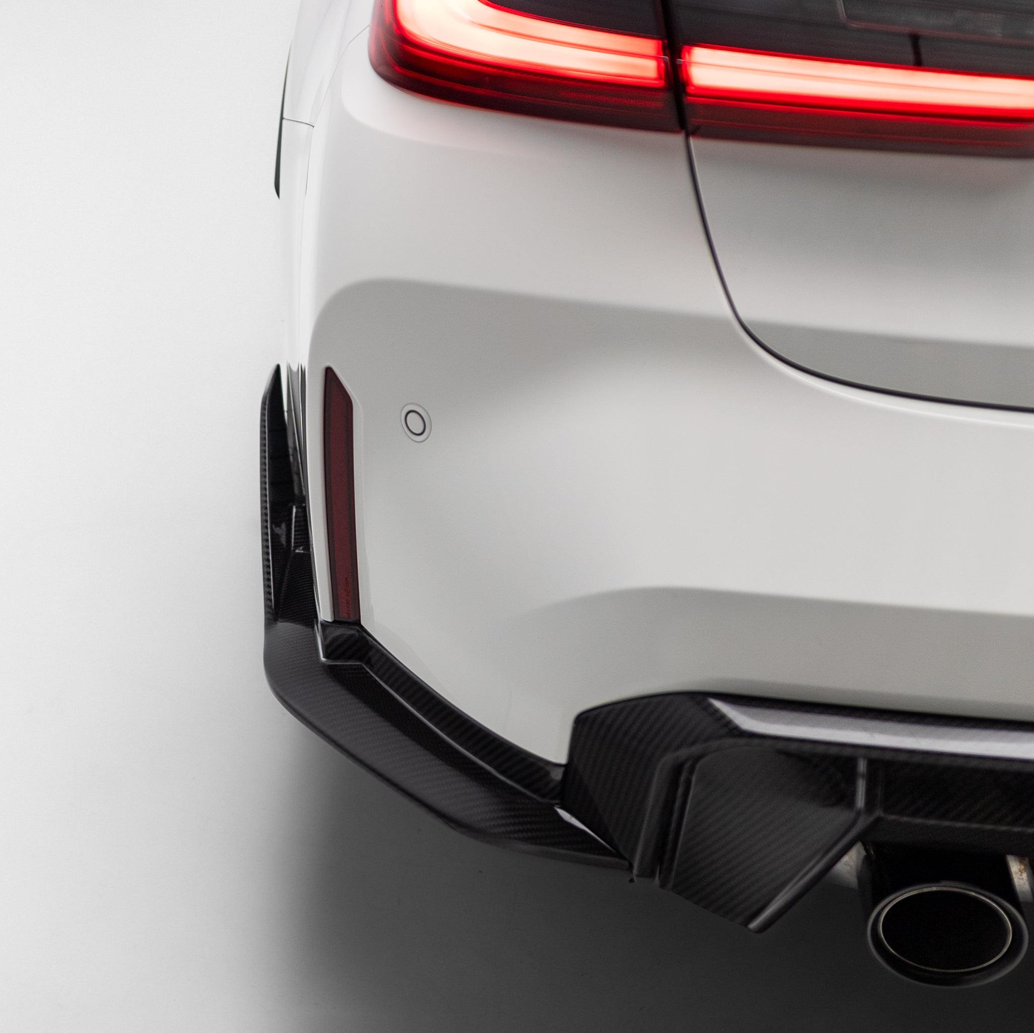 M Performance Style Pre Pregged Dry Carbon Rear Winglets for BMW M3 G80 G81 2020+