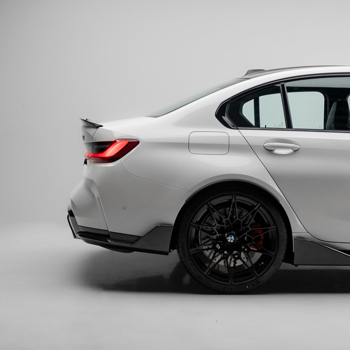 M Performance Style Pre Pregged Dry Carbon Rear Winglets for BMW M3 G80 G81 2020+