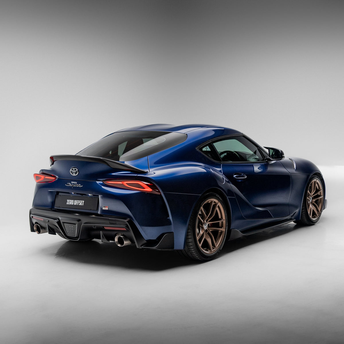 TRD Style Pre Pregged Dry Carbon Fibre Spoiler for Toyota Supra A90 2019+