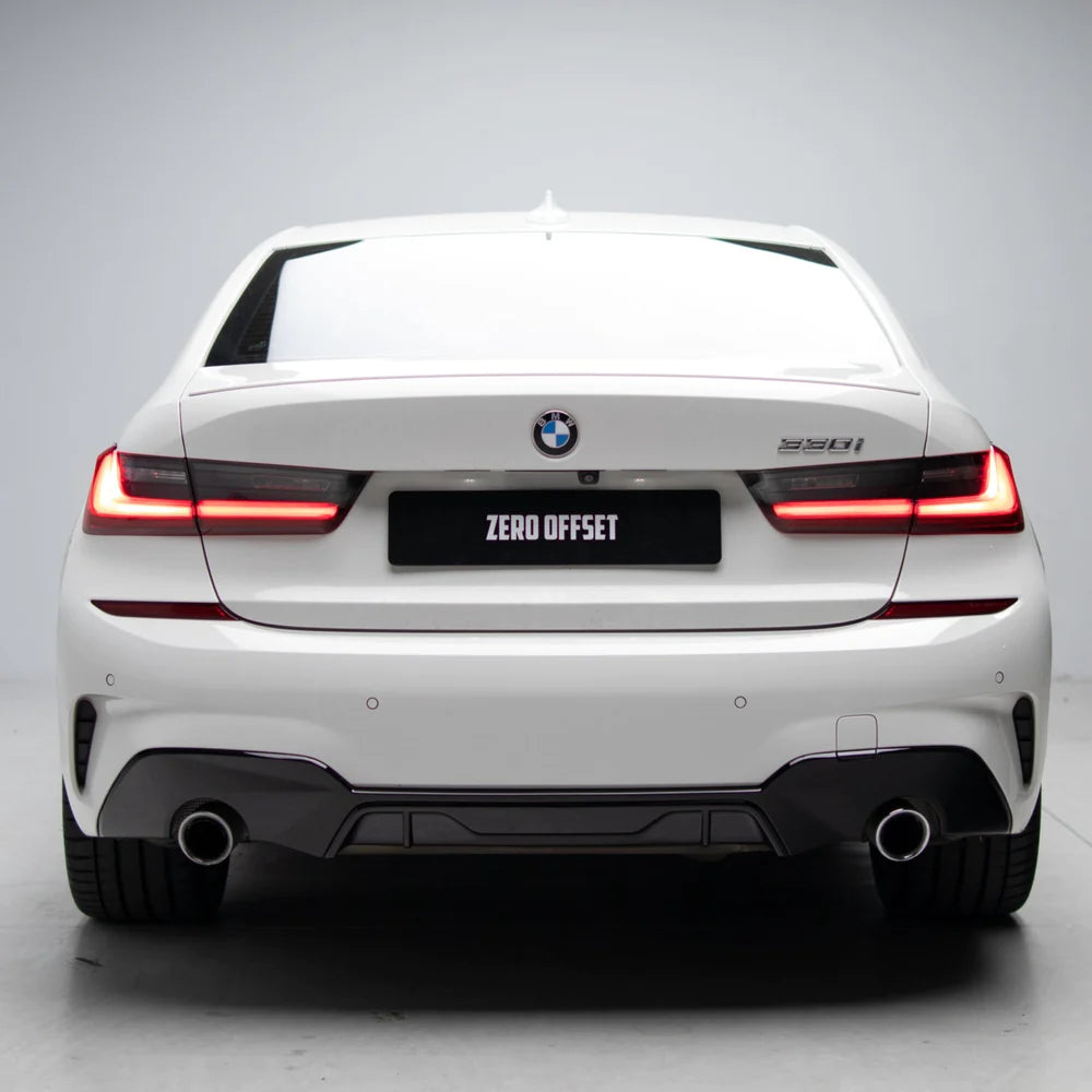 M Performance Style Rear Diffuser for 19-21 BMW 3 Series G20