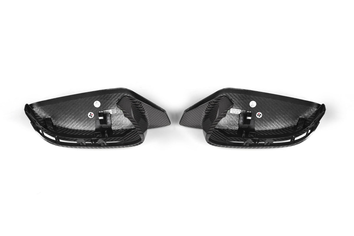M-Performance Style Pre Pregged Dry Carbon Fiber Mirror Caps for BMW M240i G42 / M340i LCI /M2 G87 / M3 G80 G81 / M4 G82 G83 2020+