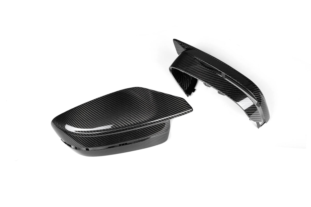 M-Performance Style Pre Pregged Dry Carbon Fiber Mirror Caps for BMW M240i G42 / M340i LCI /M2 G87 / M3 G80 G81 / M4 G82 G83 2020+