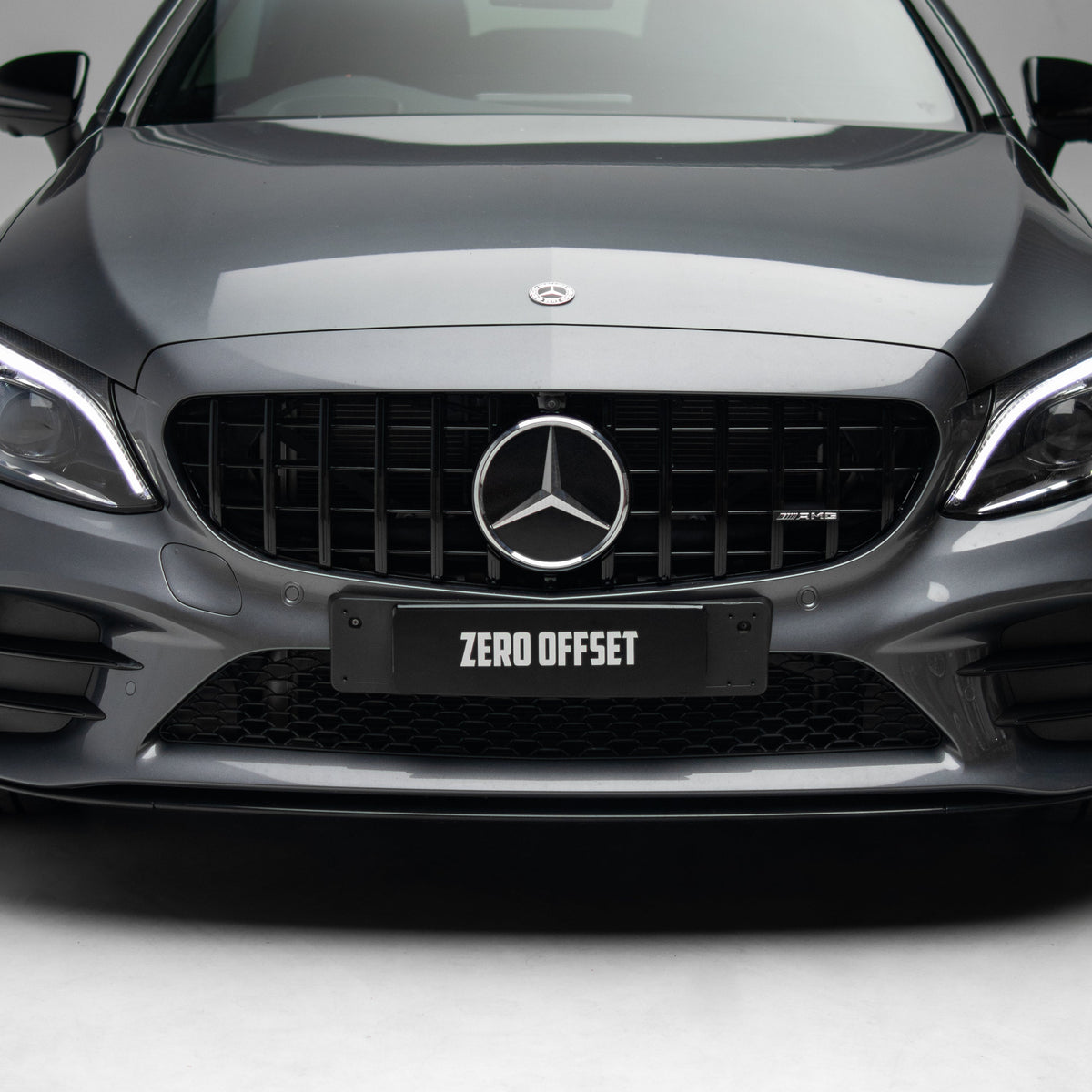 AMG Panamericana Style Grille for Mercedes-Benz  C Class (AMG Line) C205/W205 2019-2022 - Black