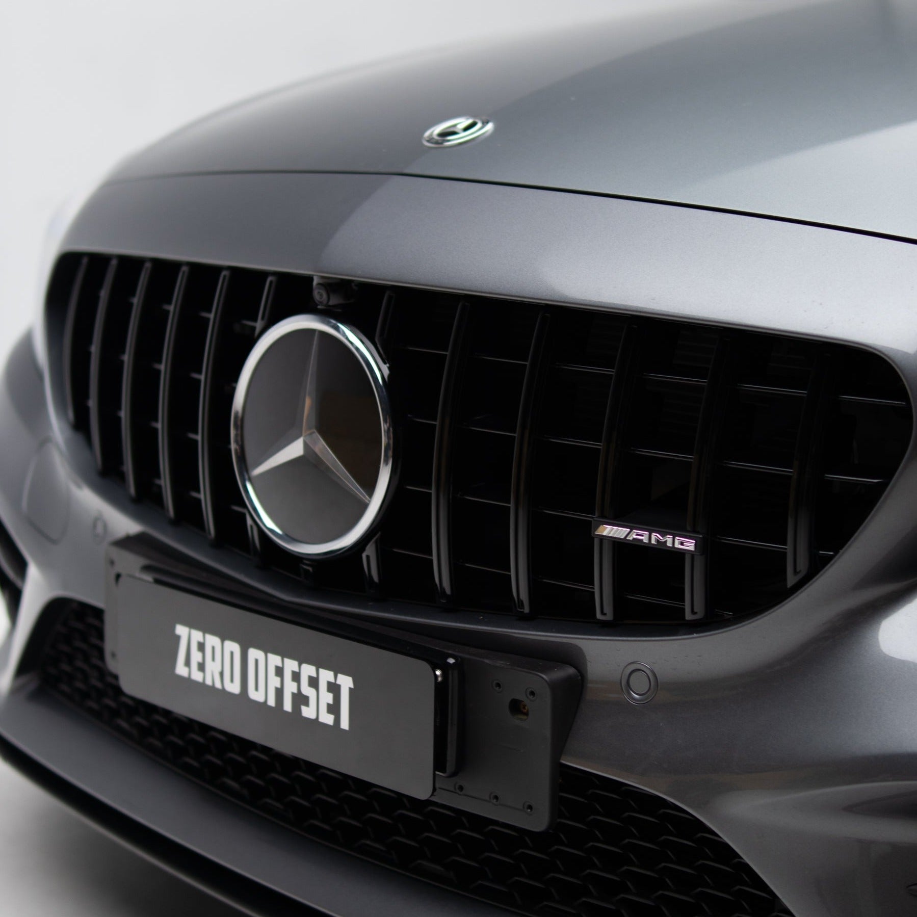 AMG Panamericana Style Grille for Mercedes-Benz  C Class (AMG Line) C205/W205 2019-2022 - Black