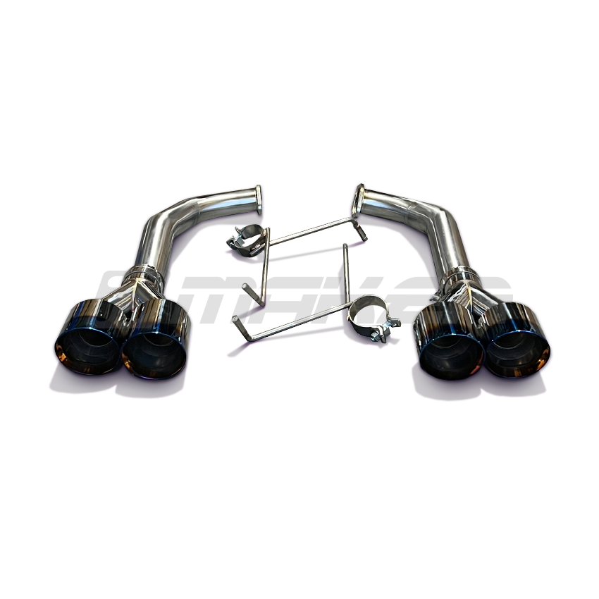 Aeroflow Dynamics Stainless Steel Double Wald 4" Axle Back Exhaust For Subaru WRX VB 2022-2025