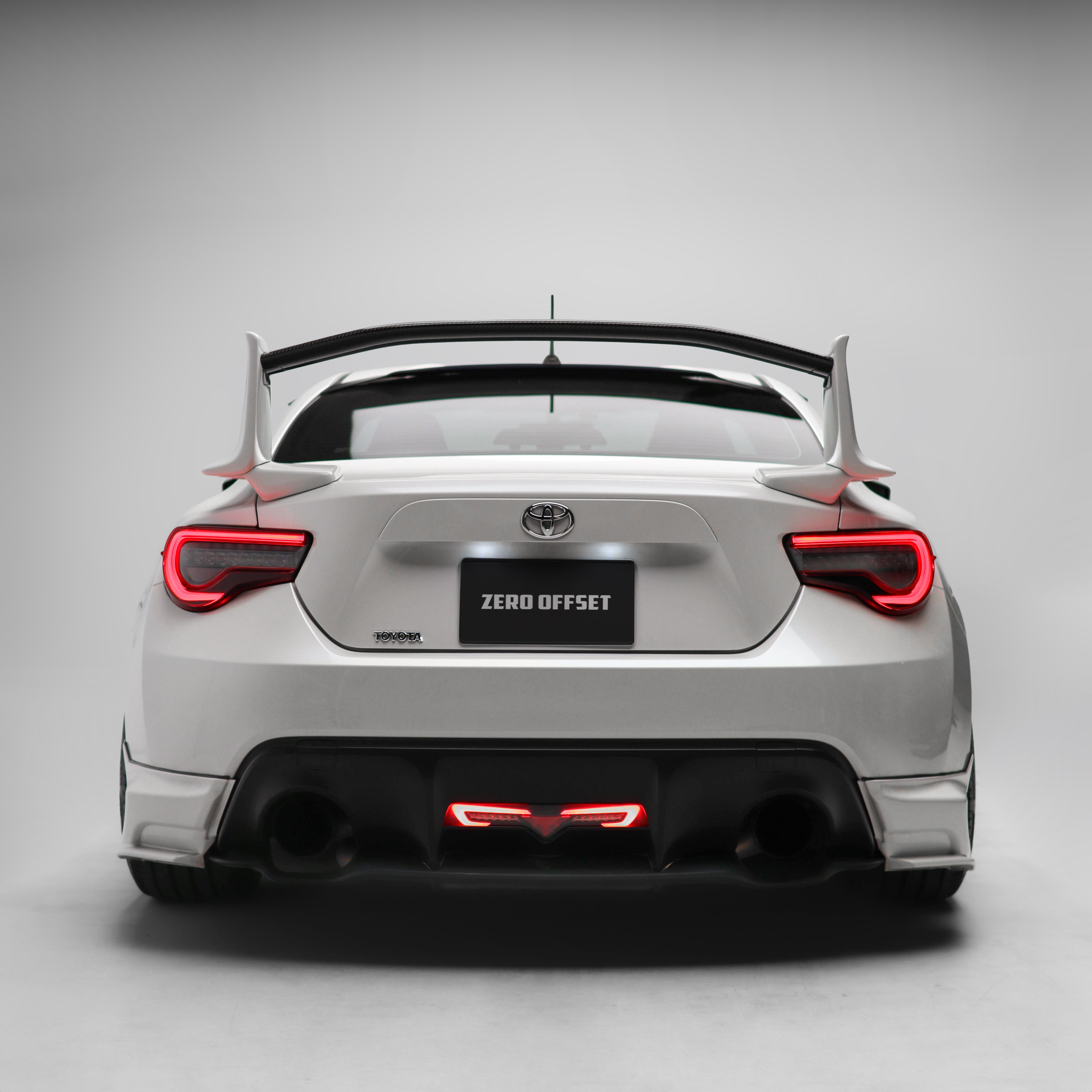 Aero Nur Style Rear Pods for Toyota 86 (ZN6) 2012-2016 / Subaru BRZ (ZC6) 2012-2021