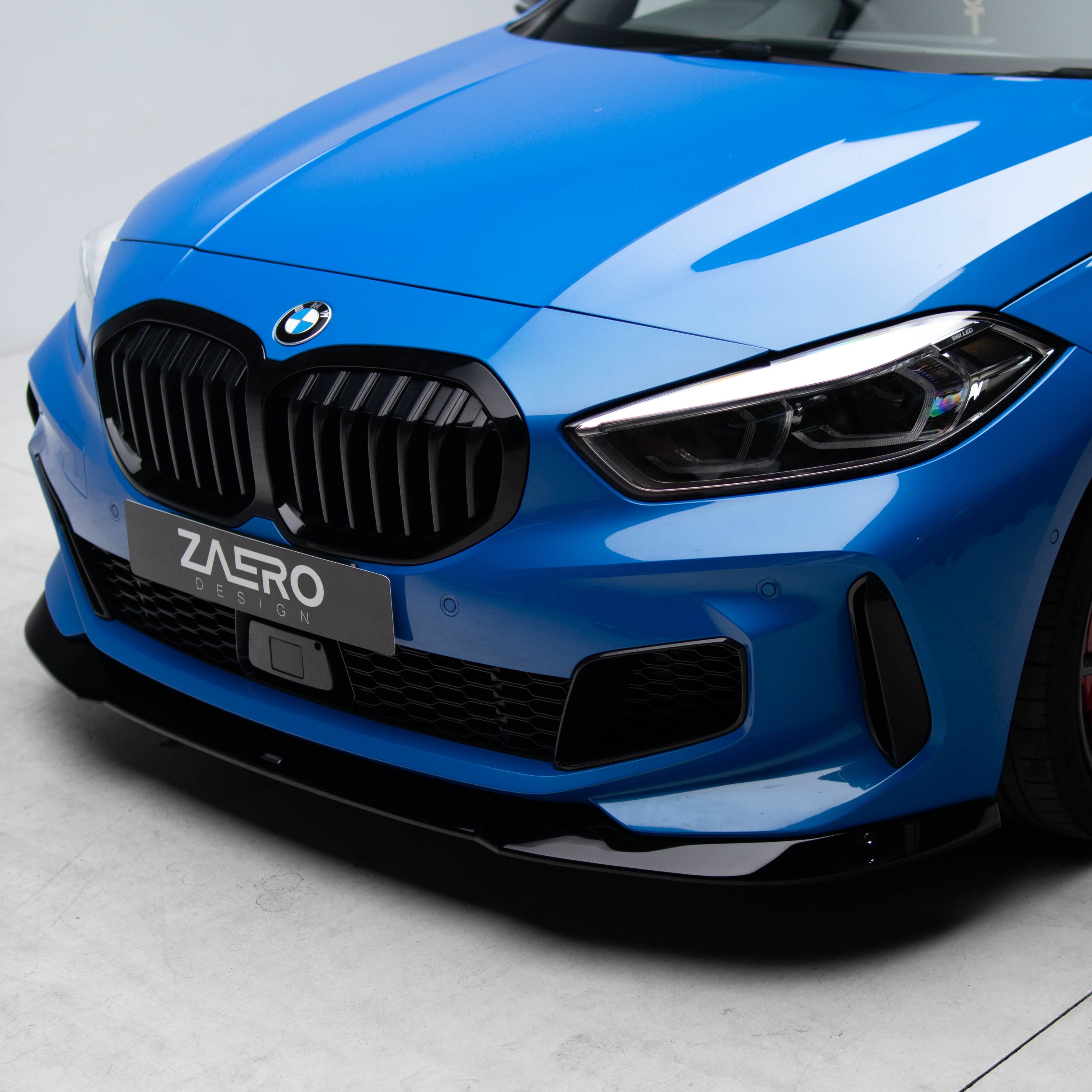 Zaero Designs EVO-1 Front Lip/Splitter for BMW 1 Series F40 (Pre-LCI) 2020-2023 - iilumolab