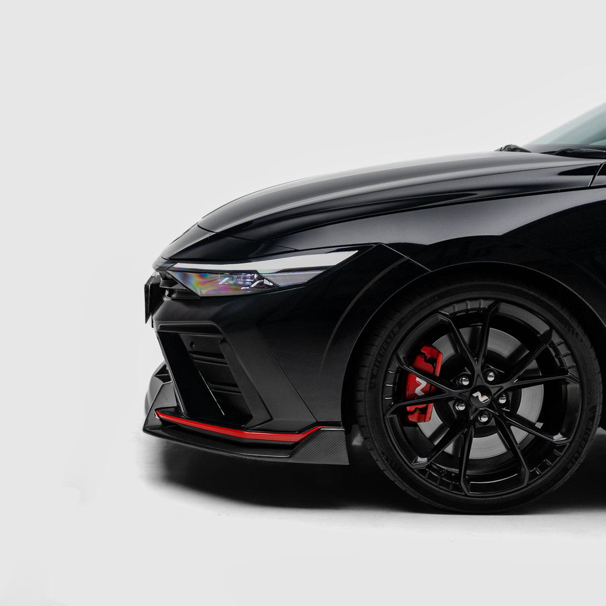 Carbon Fiber Front Lip for Hyundai i30N Sedan / Elantra N Facelift 2024+