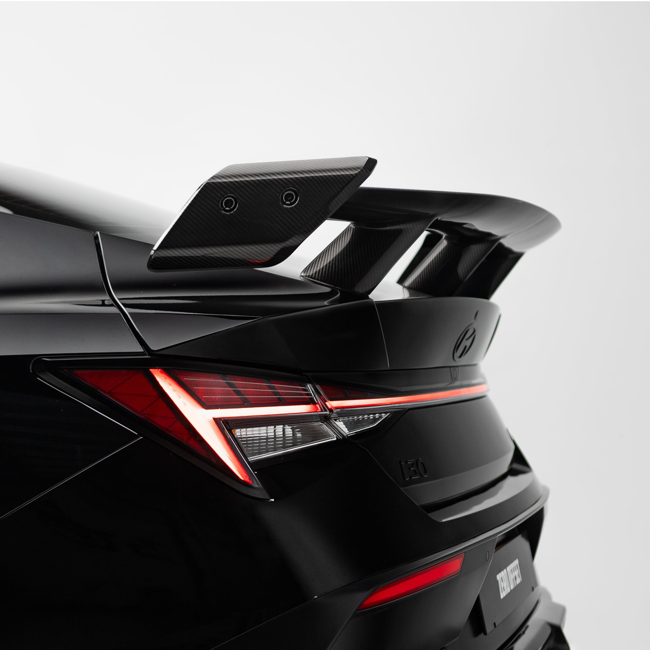 Carbon Fiber Rear Spoiler for Hyundai i30N Sedan / Elantra N Facelift 2024+