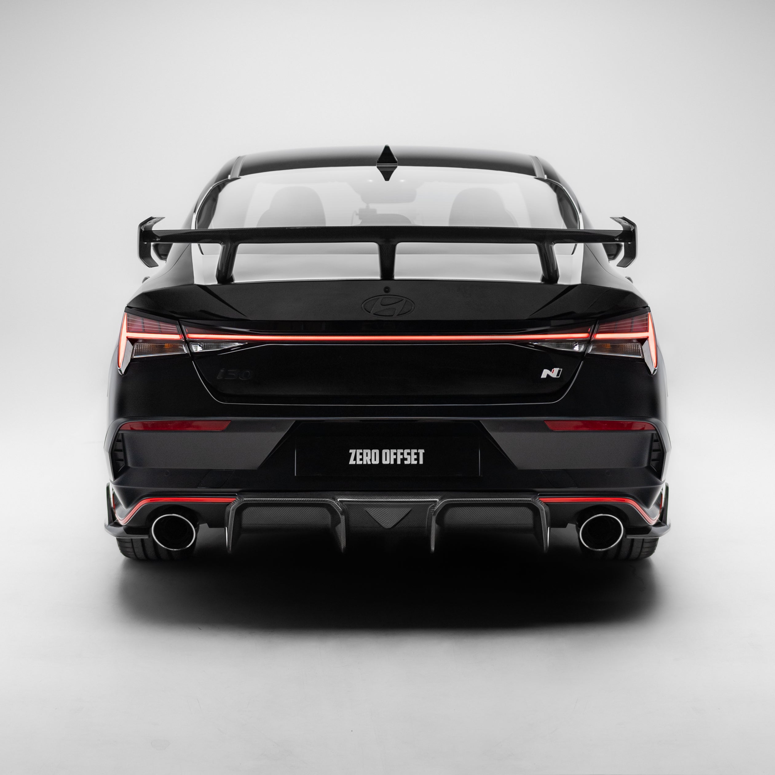 Carbon Fiber Rear Spoiler for Hyundai i30N Sedan / Elantra N Facelift 2024+