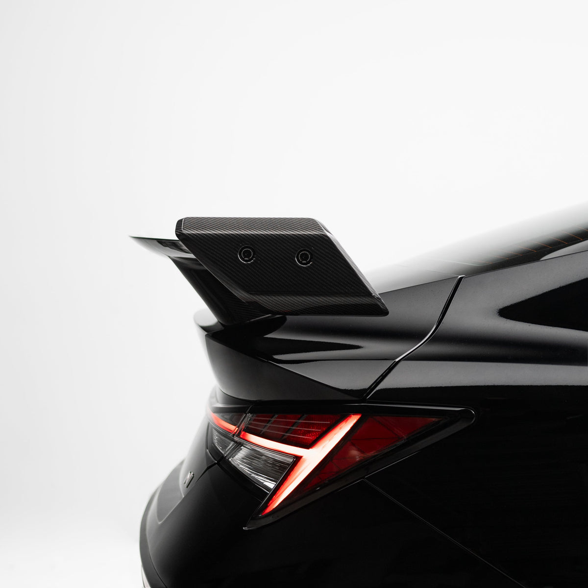 Carbon Fiber Rear Spoiler for Hyundai i30N Sedan / Elantra N Facelift 2024+
