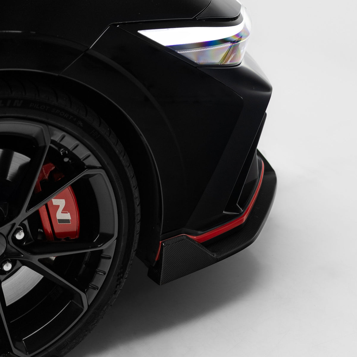 Carbon Fiber Front Lip for Hyundai i30N Sedan / Elantra N Facelift 2024+