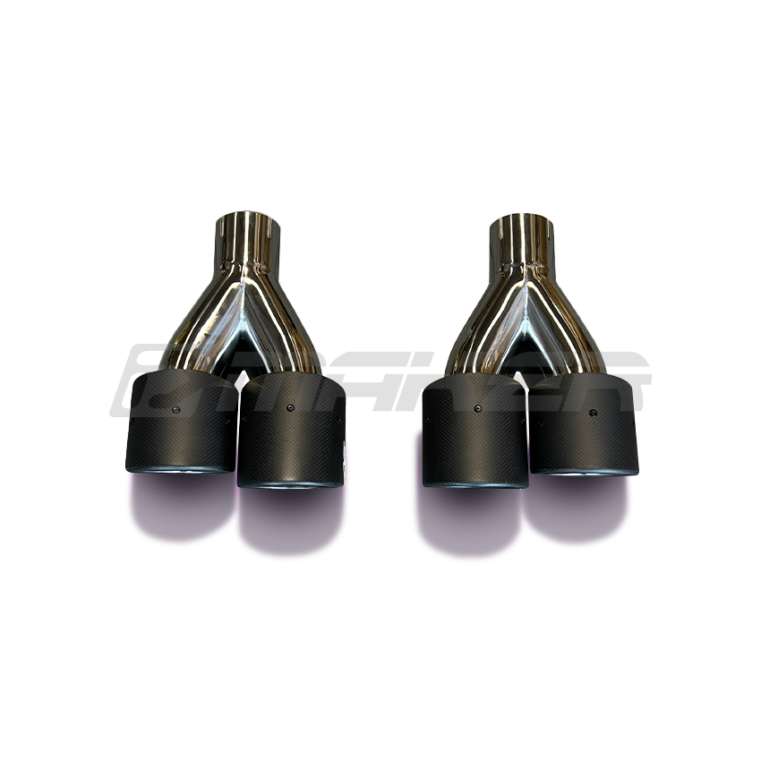 Aeroflow Dynamics Stainless Steel Double Wald 4" Axle Back Exhaust For Subaru WRX VB 2022-2025