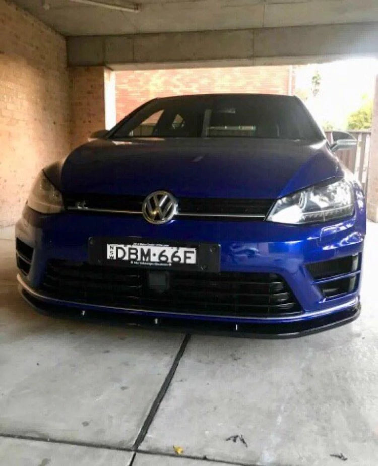 Maxton Designs Front Splitter VW Golf Mk7 R Ver1 (Prefacelift) Front Lip