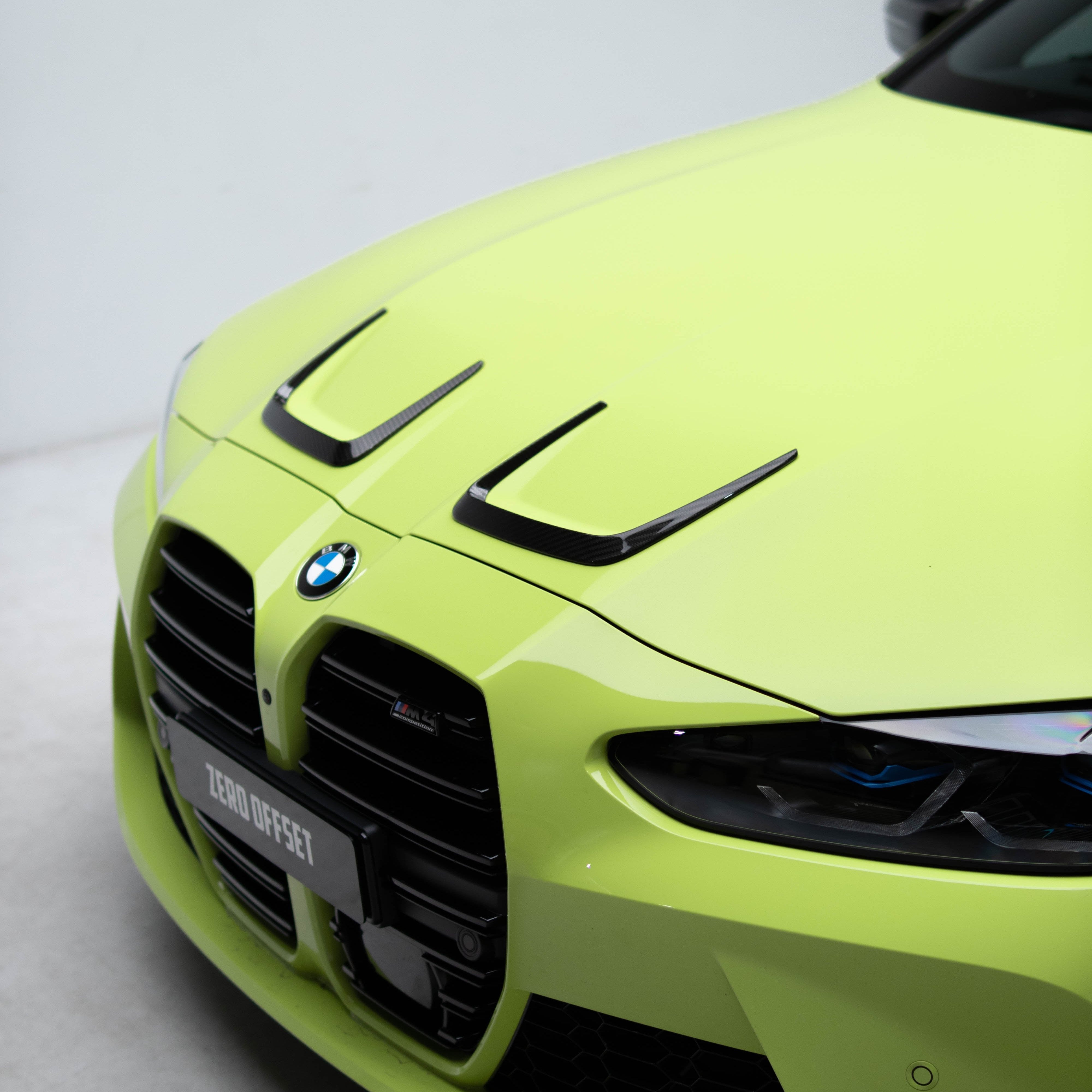 Sooqoo Pre Pregged Dry Carbon Hood Vent Trim for BMW M3 G80 G81 / M4 G82 G83 2020+