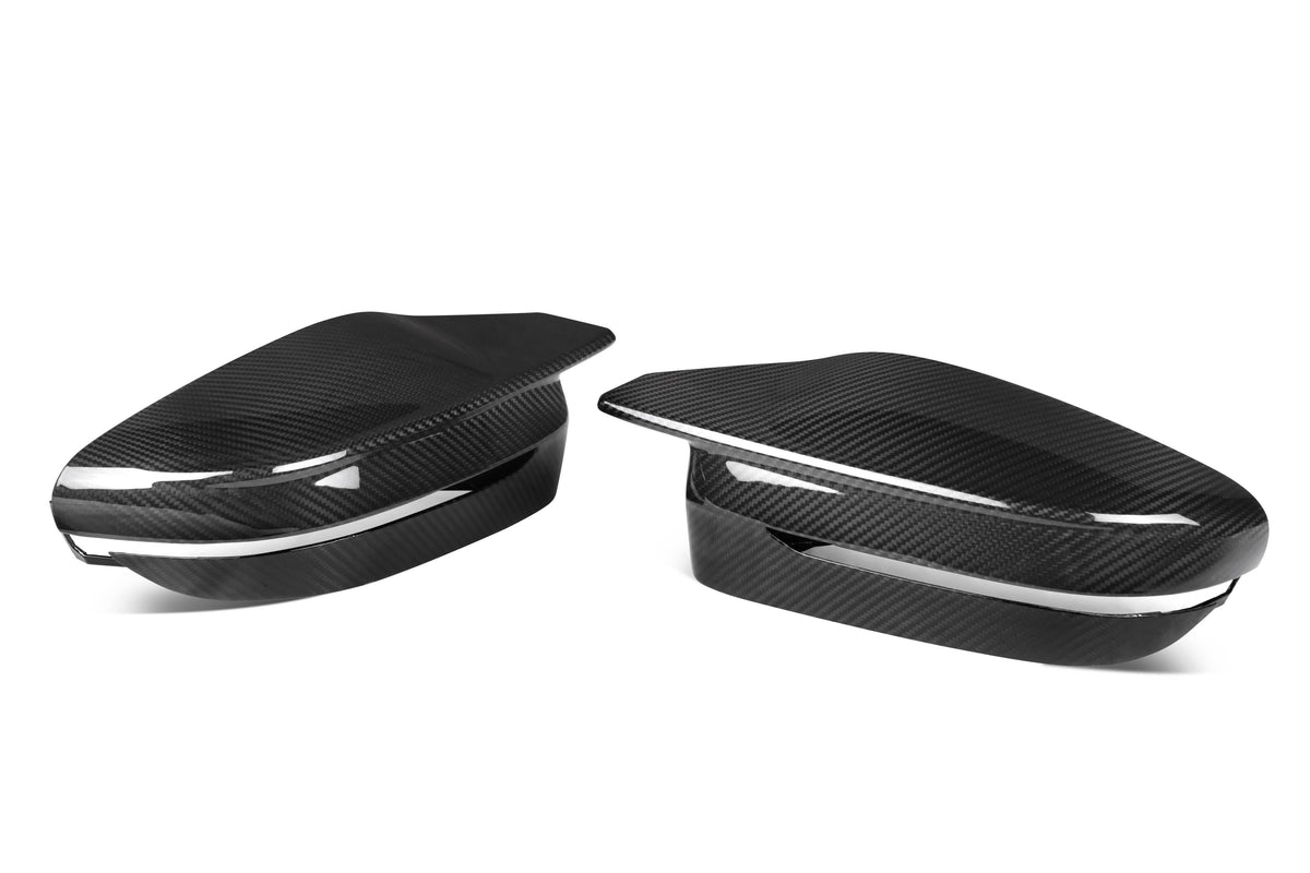 M-Performance Style Pre Pregged Dry Carbon Fiber Mirror Caps for BMW M240i G42 / M340i LCI /M2 G87 / M3 G80 G81 / M4 G82 G83 2020+