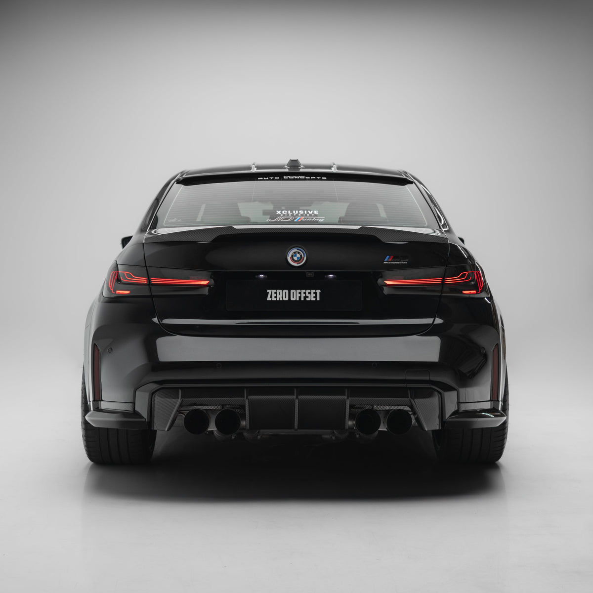 OEM Style Pre Pregged Dry Carbon Rear Winglets for BMW M3 G80 G81 2020+