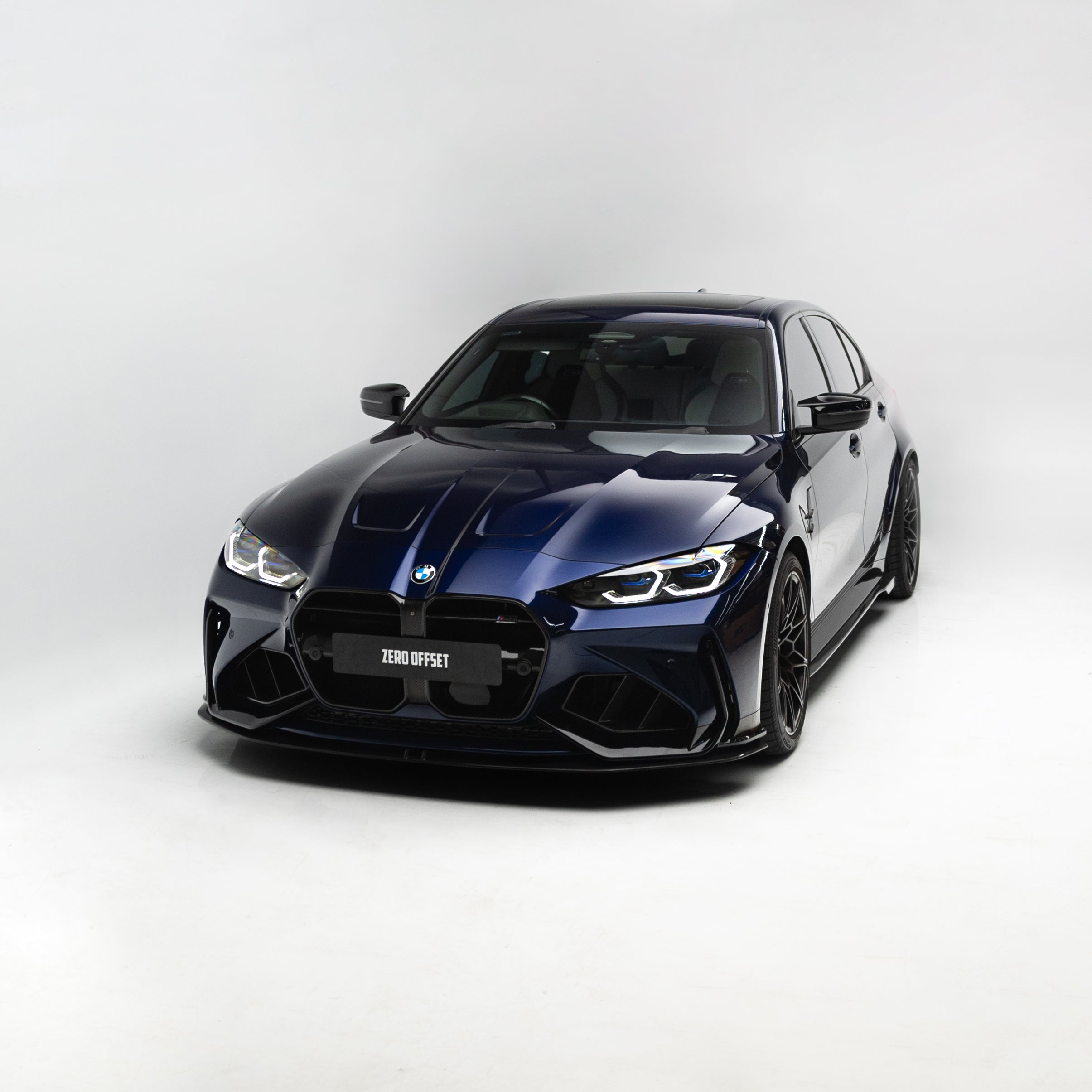 ADRO BMW G80 G81 M3/G82 G83 M4 Front Bumper Dry Carbon Fiber Grille & Duct Vents for ADRO Front Bumper 2020+