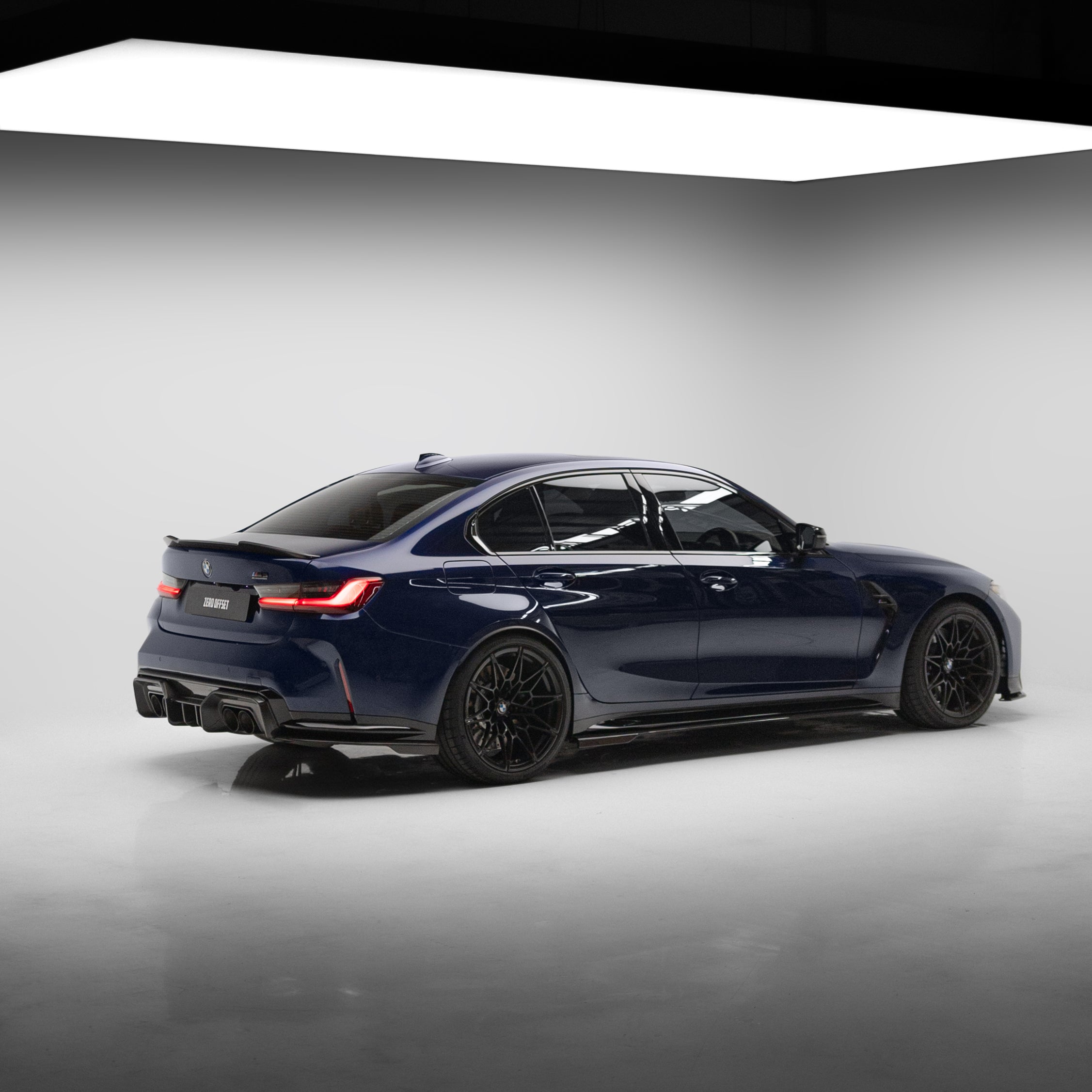 BMW G80 G81 M3 Dry Carbon Fiber Rear Diffuser V1 2020+