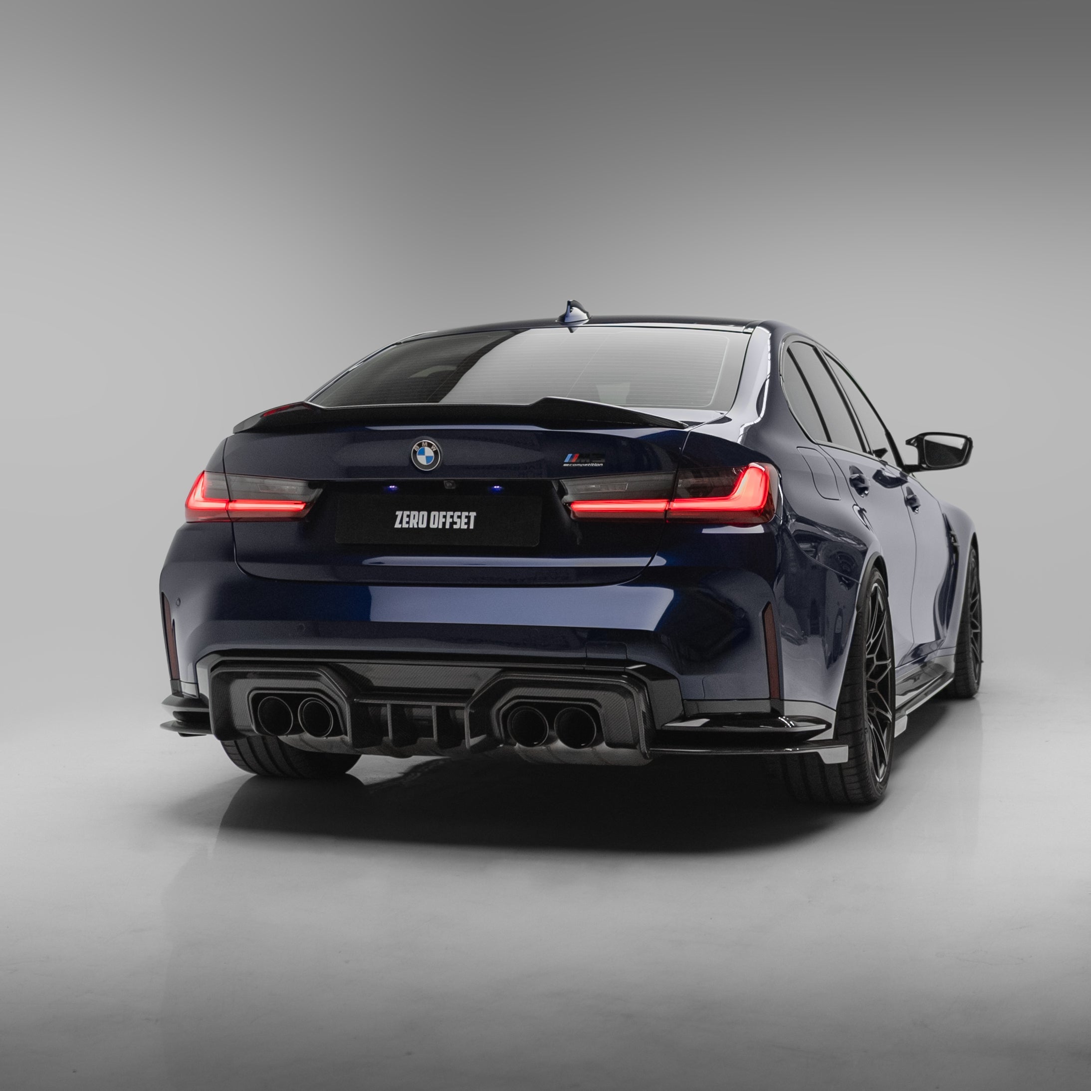 BMW G80 G81 M3 Dry Carbon Fiber Rear Diffuser V1 2020+
