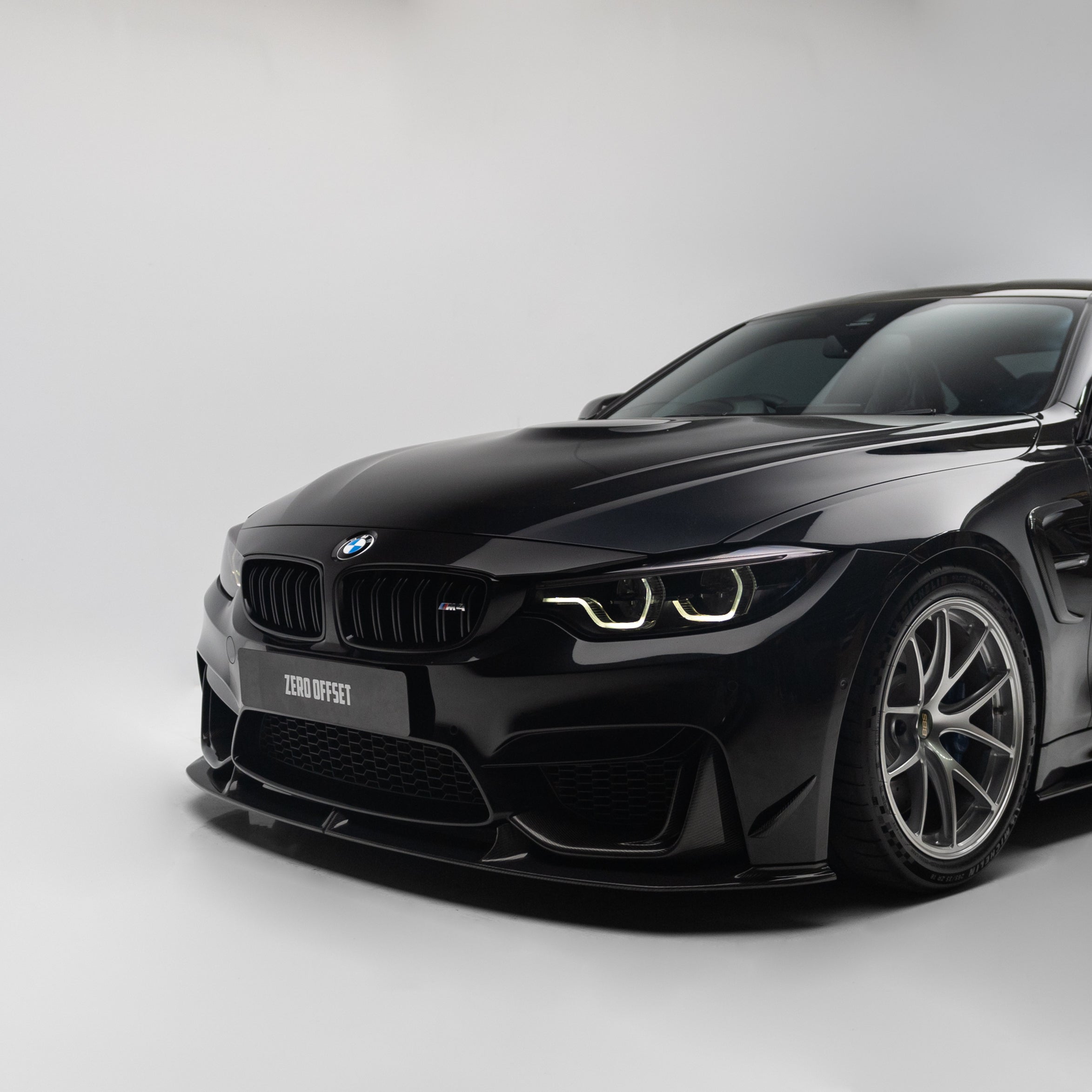 ADRO BMW M3 F80 & M4 F82 Carbon Fiber Front Bumper Canards 2013-2020