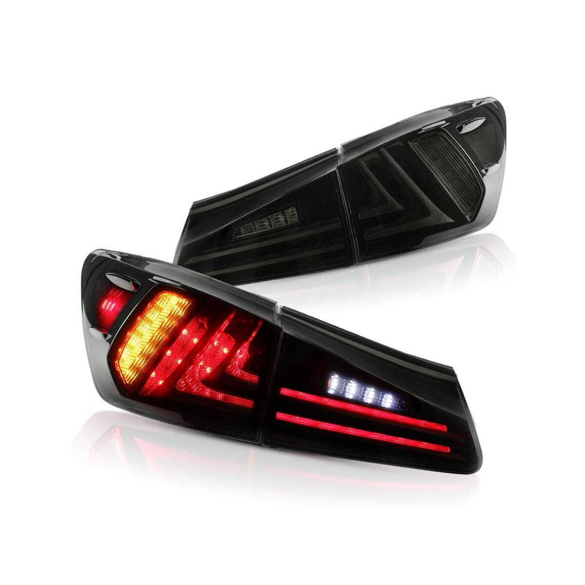 2005-2013 LEXUS IS250 IS350 ISF LED TAIL LIGHTS - iilumo