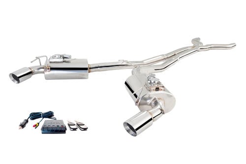 XForce Chevrolet Camaro Gen 5 Varex Valved Cat Back Exhaust System - iilumolab