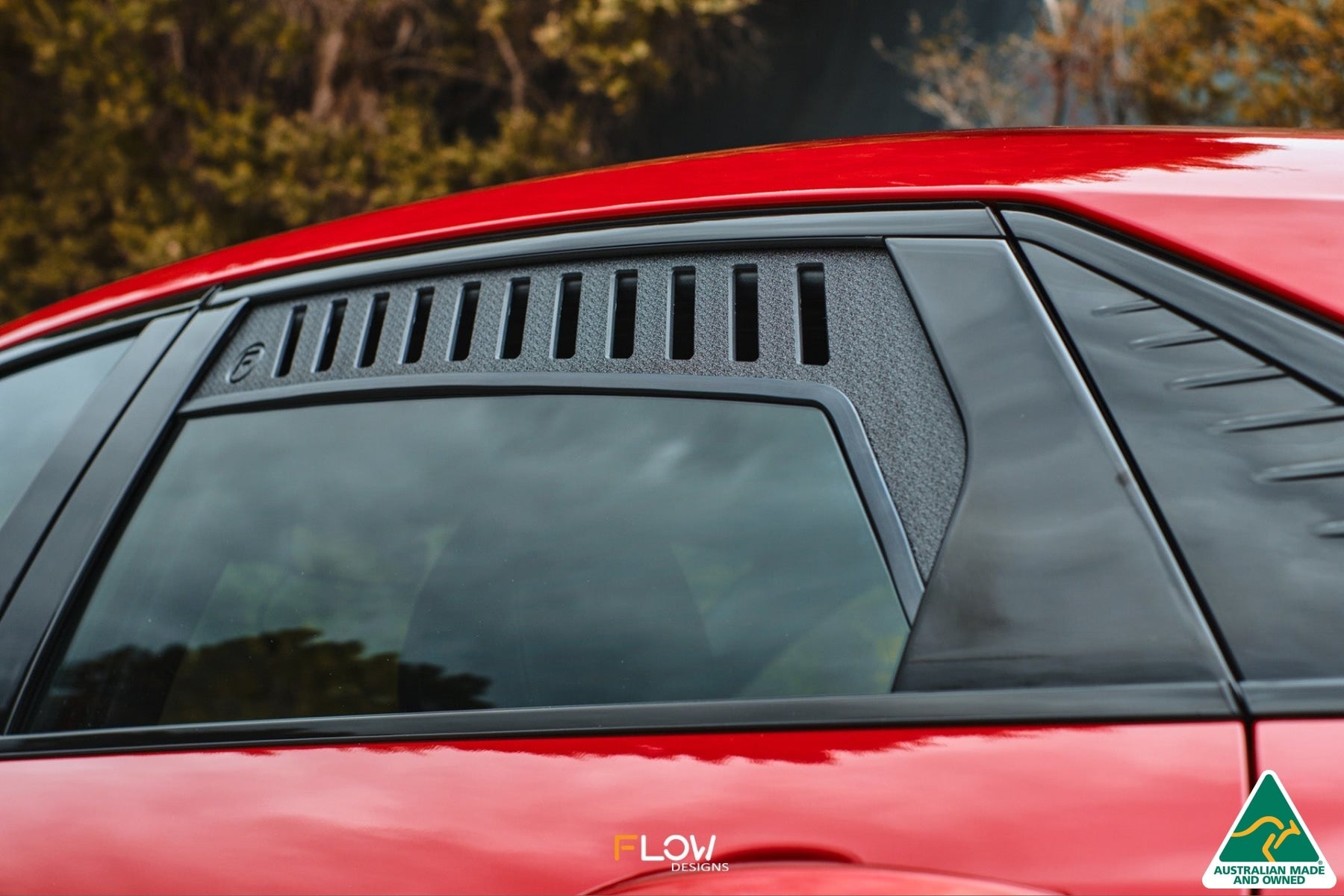 Flow Designs CN7 Elantra N Line Sedan 2020 Rear Window Vents (Pair) - iilumolab