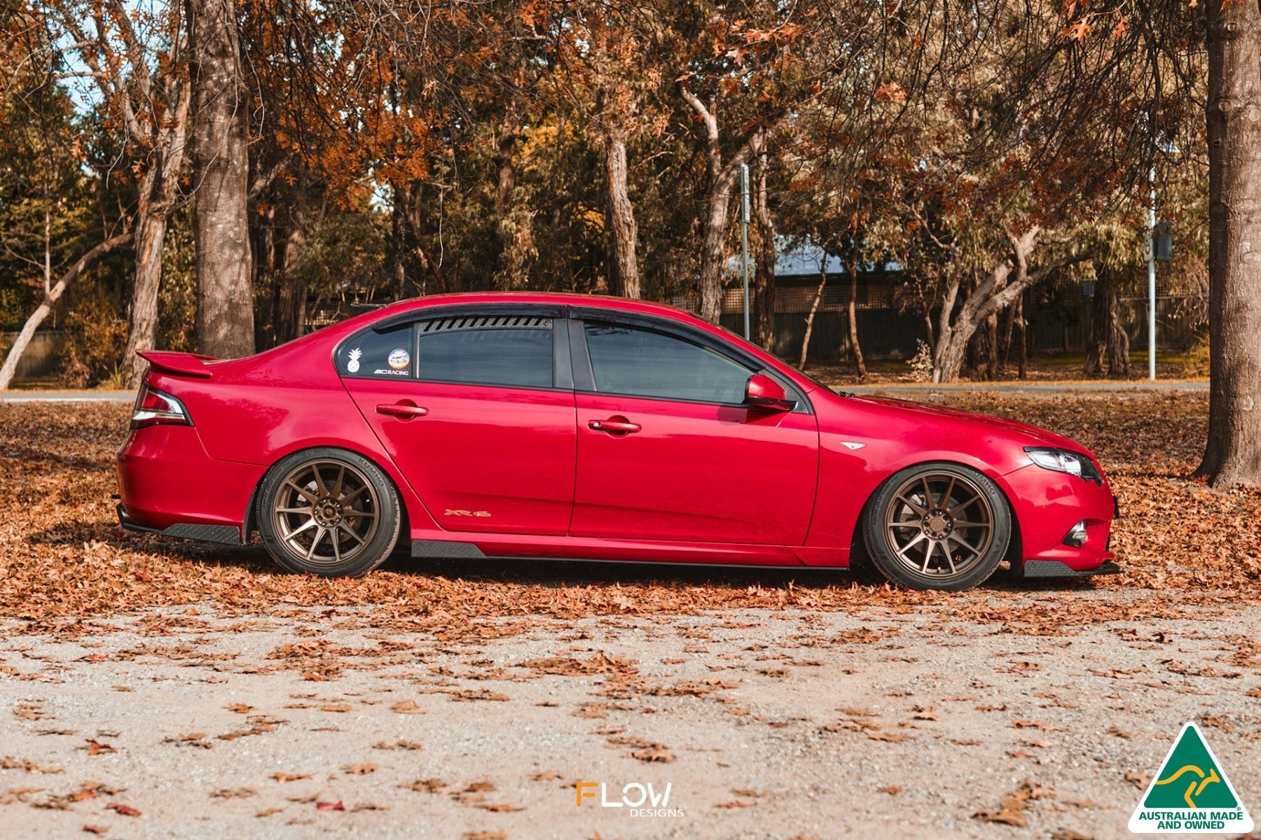 Flow Designs MK1 Falcon FG Side Skirt Splitters (Pair)