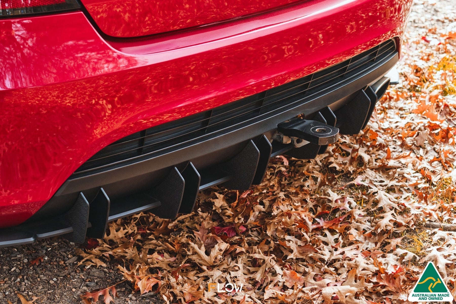 Flow Designs DISCONTINUED SANDED MATTE FINISH - MK1 Falcon FG Flow-Lock Rear Diffuser - iilumolab