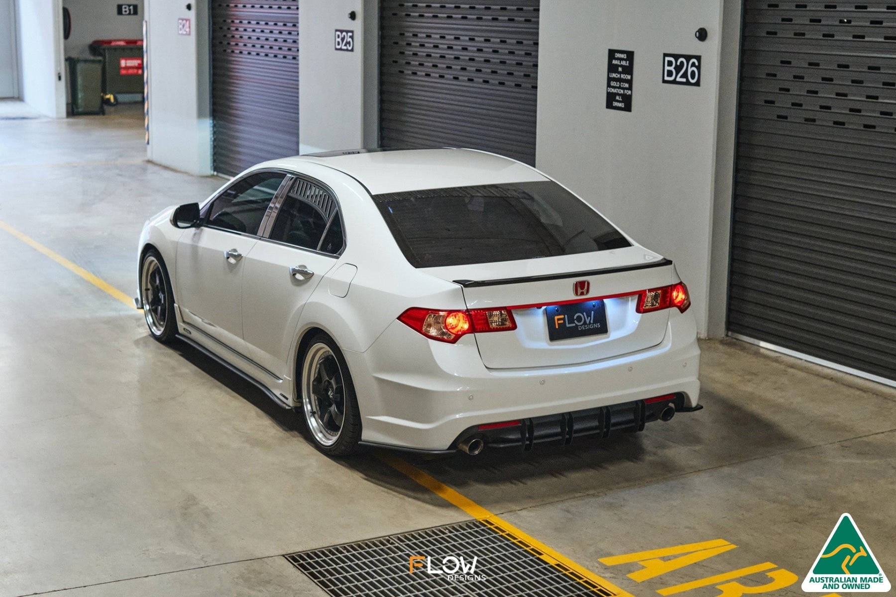 Flow Designs CU2 Accord Euro Side Skirt Splitters - Modulo (Pair)