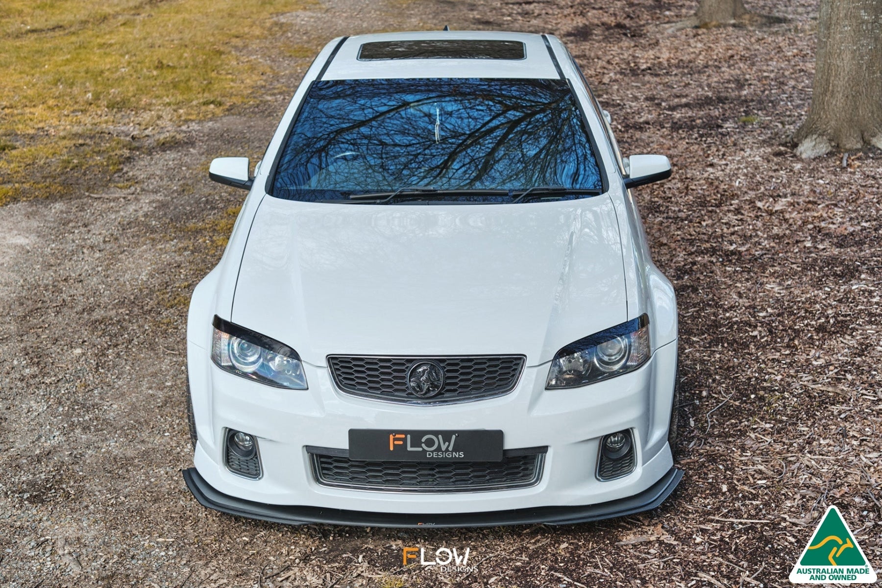 VE Commodore S2 Sedan Front Lip Splitter Extensions (Pair) - iilumolab