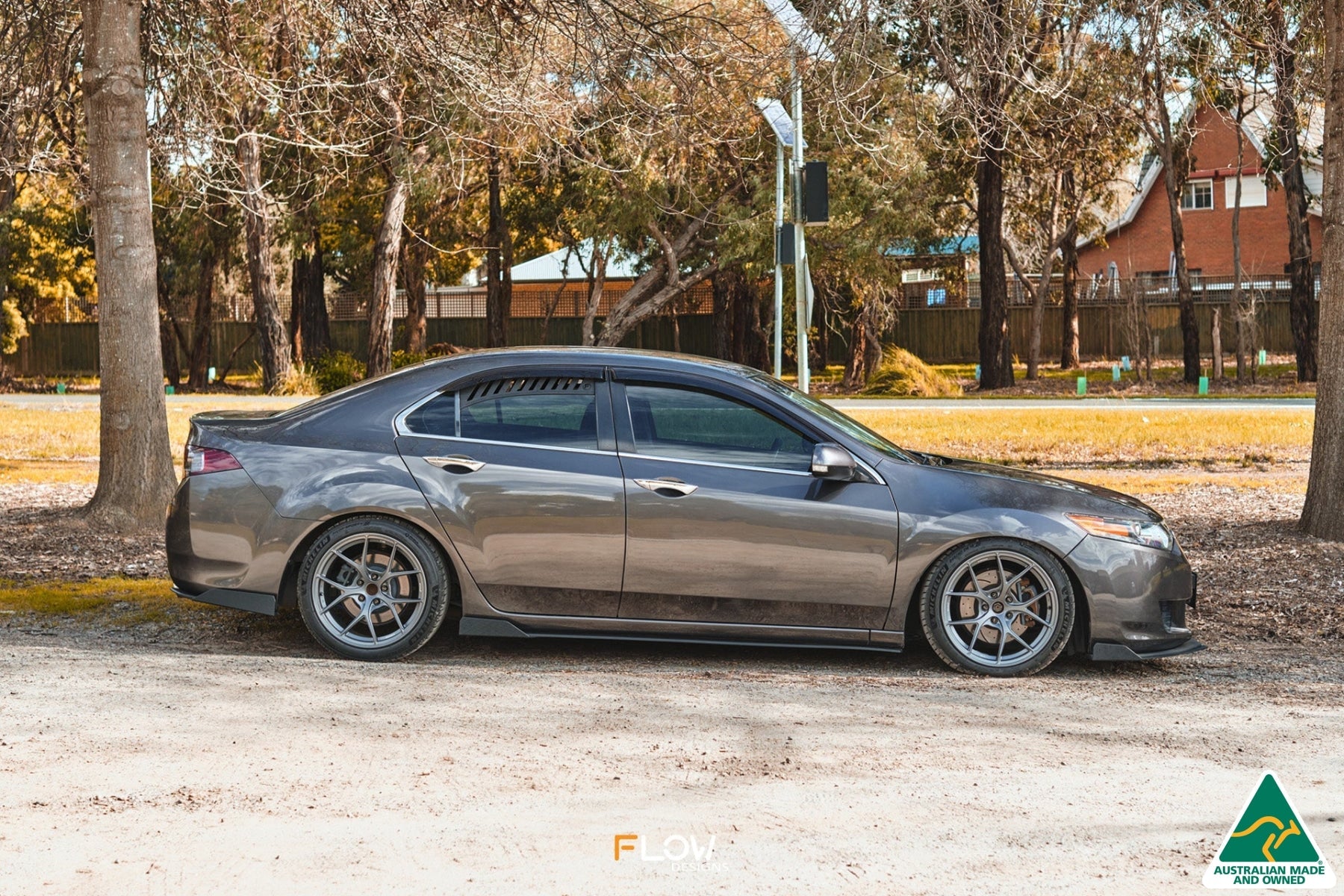 Flow Designs CU2 Accord Euro Side Skirt Splitters - Standard (Pair) - iilumolab
