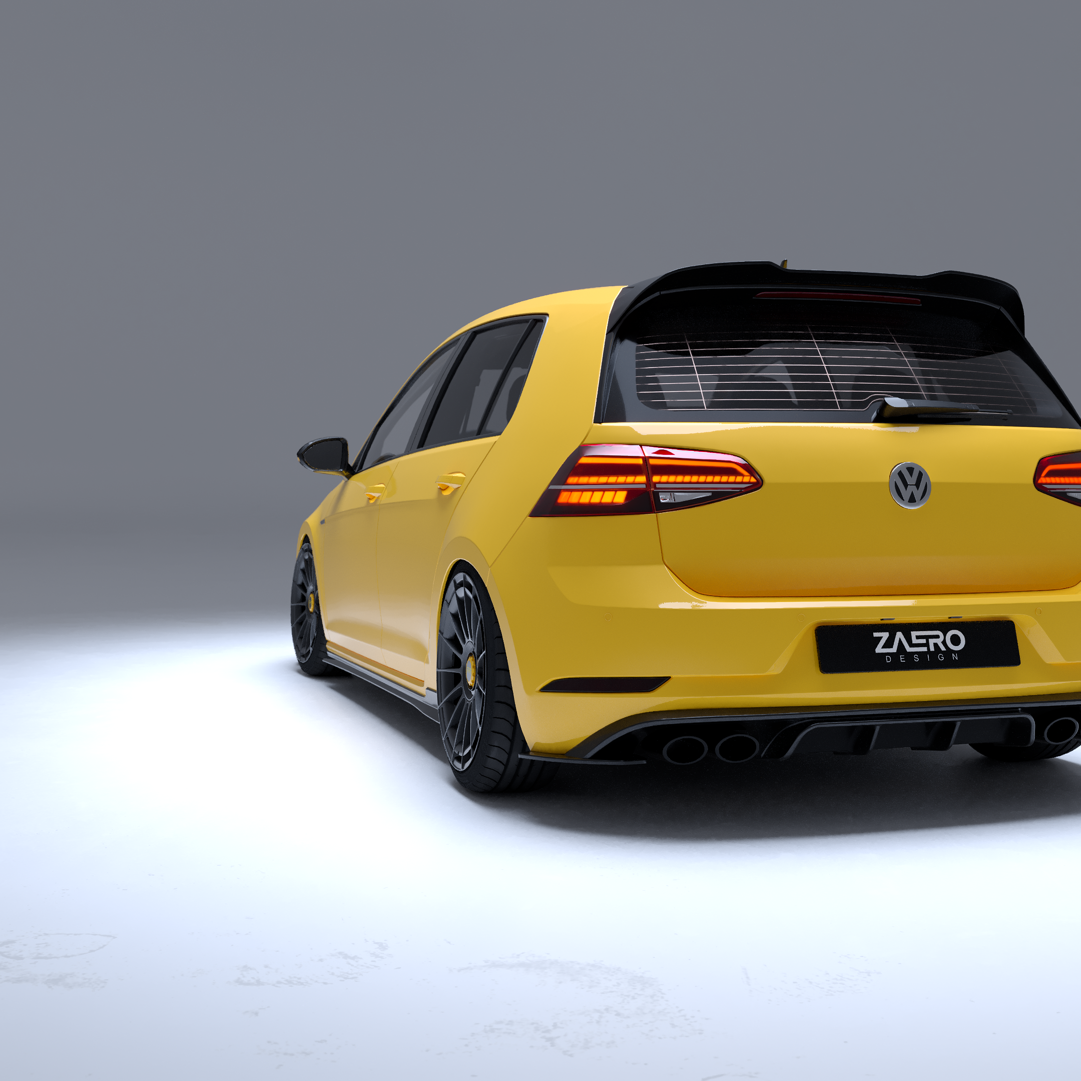 Zaero Designs EVO-1 Full Kit for Volkswagen Golf MK7.5R 2018-2021 - iilumolab