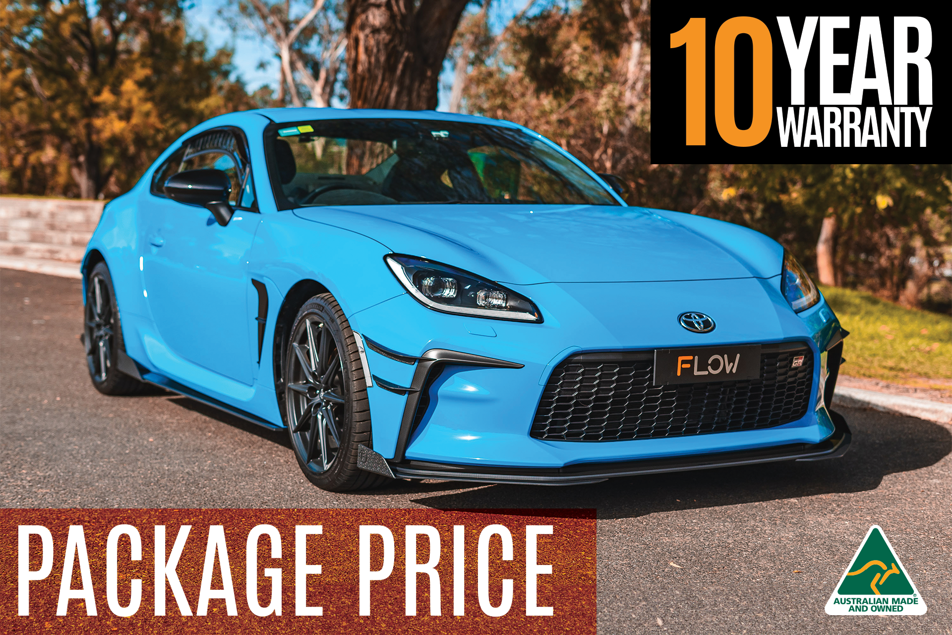 ZN8 GR86 Full Lip Splitter Set (GLOSS BLACK) - iilumolab