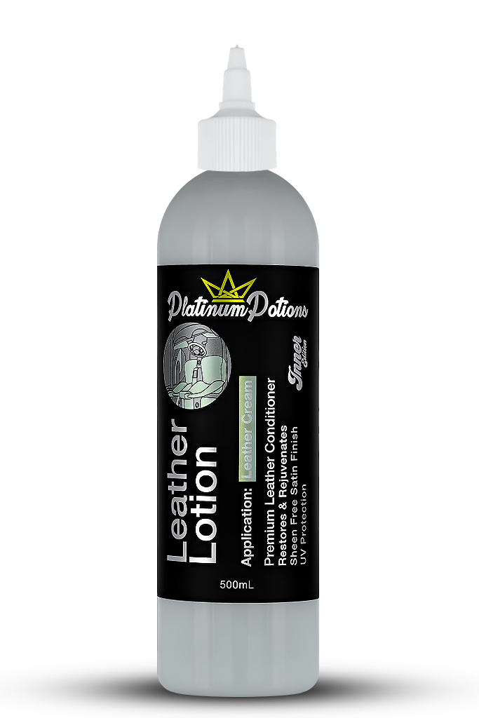 PLATINUM POTIONS : LEATHER LOTION - iilumo