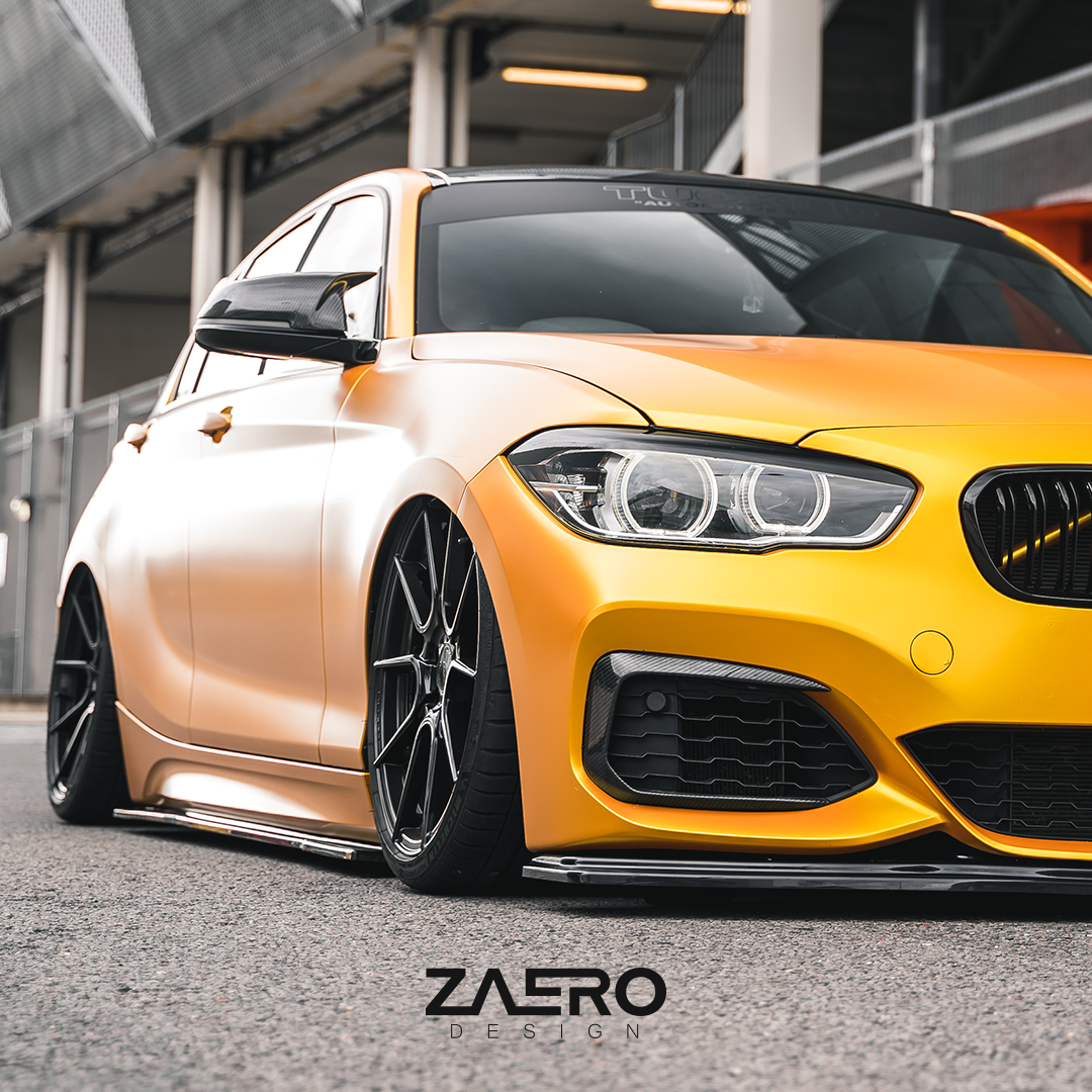 Zaero Designs EVO-1 Side Splitter for BMW 1 Series F20 2012-2019 / 2 Series F22 2014-2021 - iilumolab