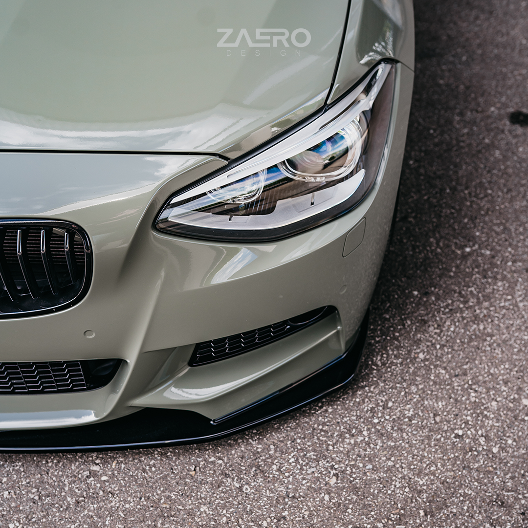 Zaero Designs EVO-1 Front Lip/Splitter for BMW 1 Series F20 (Pre LCI) 2012-2015 - iilumolab