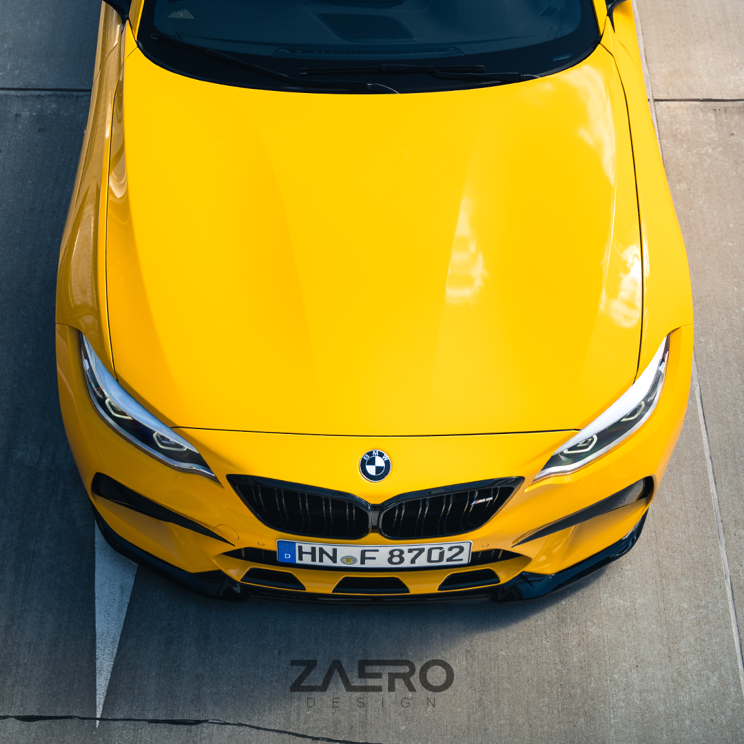 Zaero Designs EVO-S Front Lip/Splitter for BMW M2 F87 (LCI) 2018+ - iilumolab