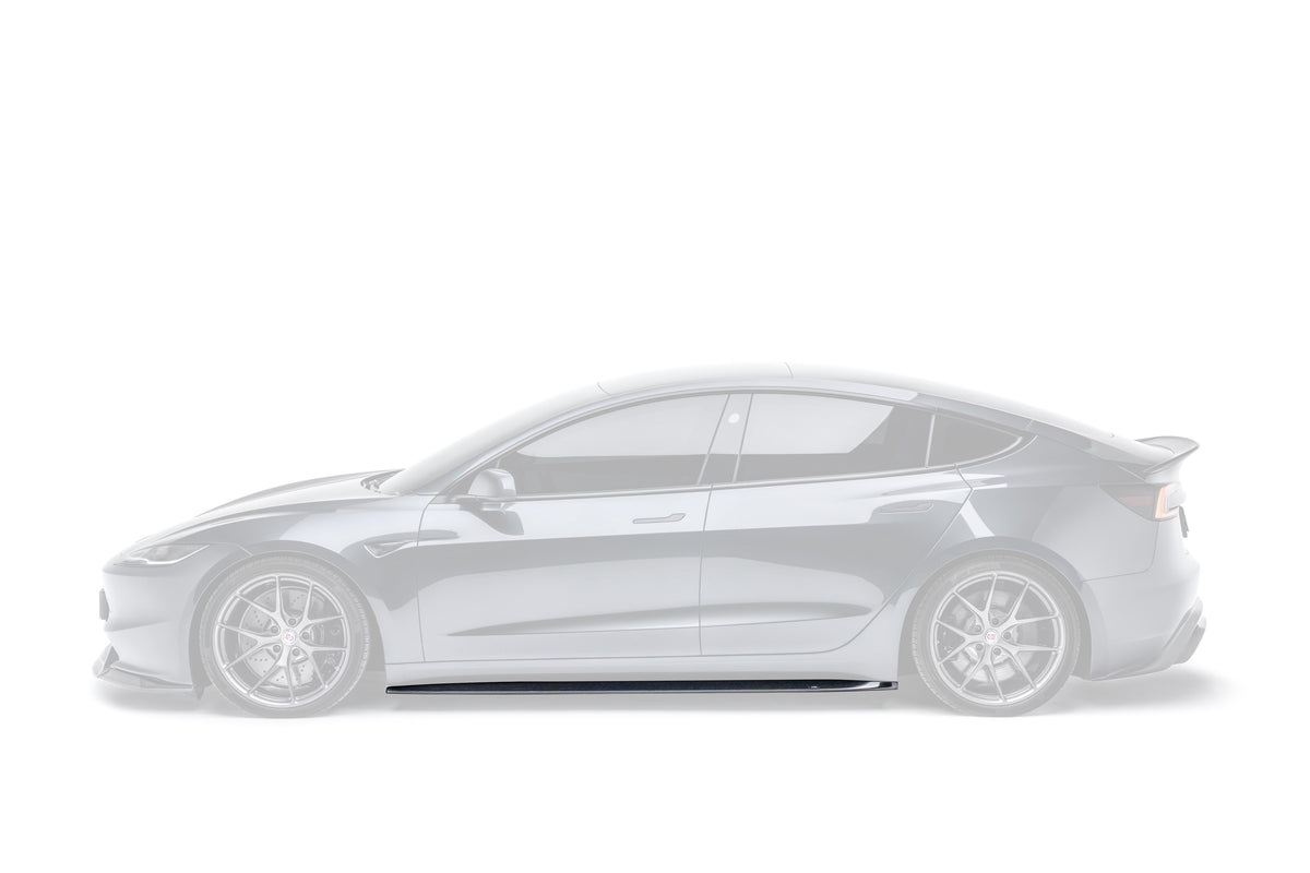 Carbon Fiber Side Skirts for Tesla Model 3 Highland 2024+