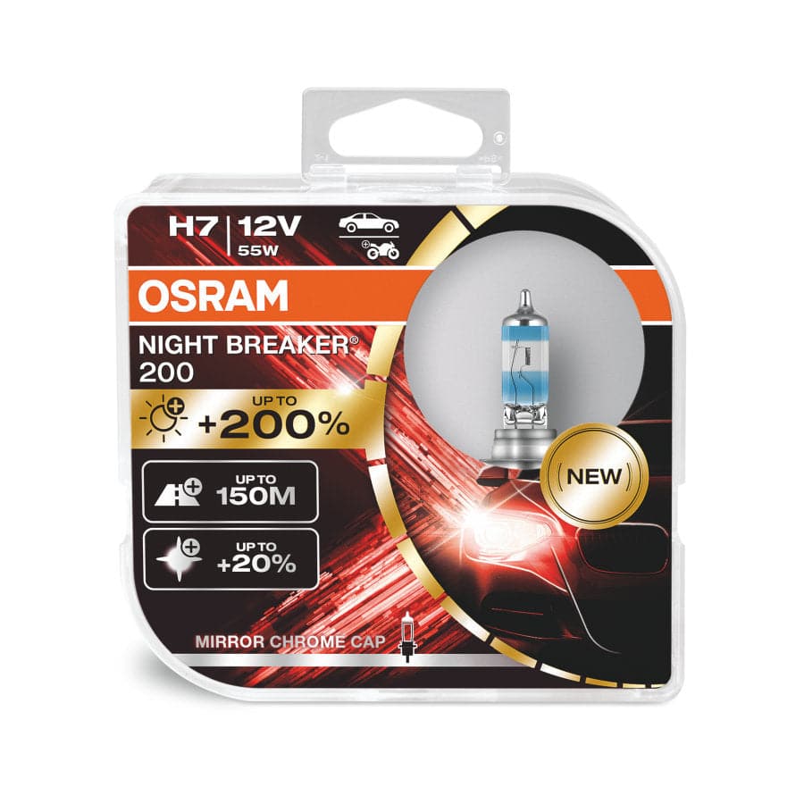 OSRAM NIGHT BREAKER LASER +200% : H7