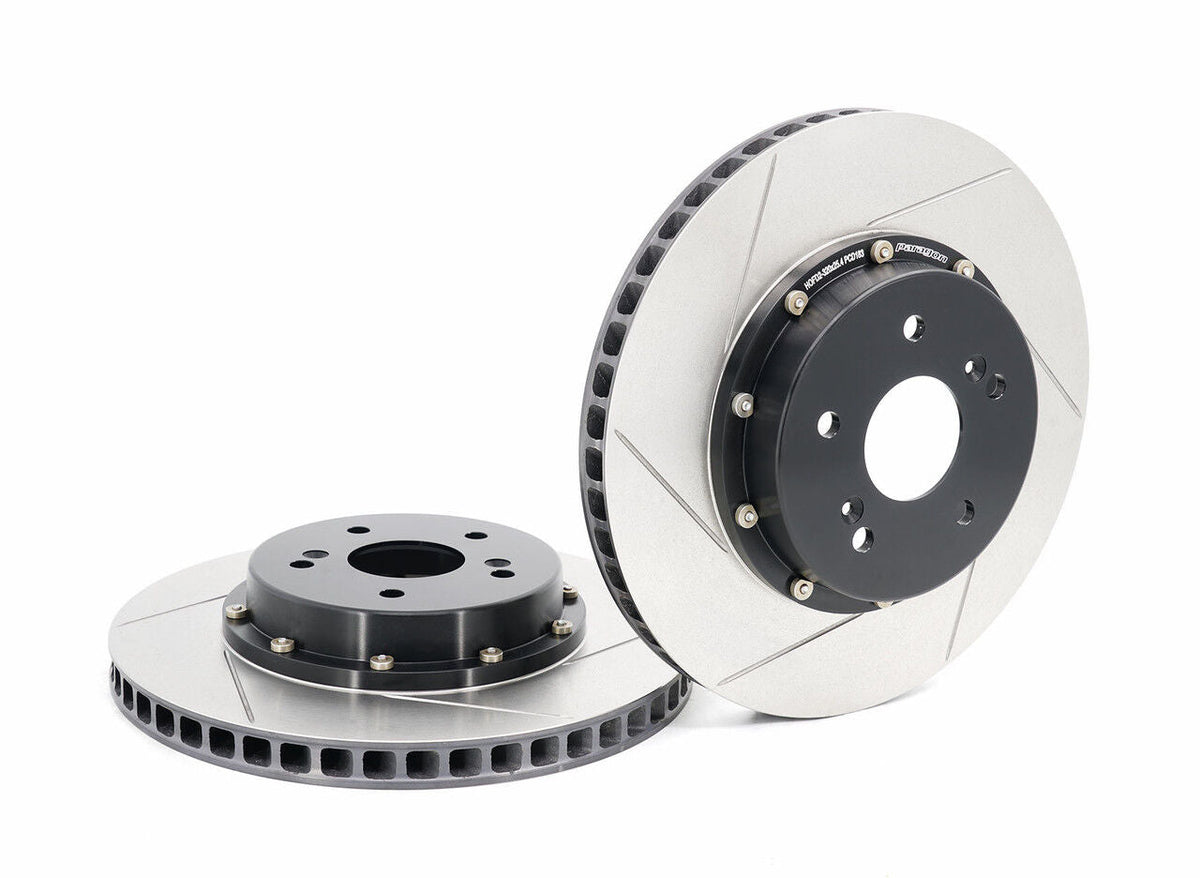 Paragon 2-Piece Rotors Front Pair 320mm x 25mm for Honda Civic Type R FD2