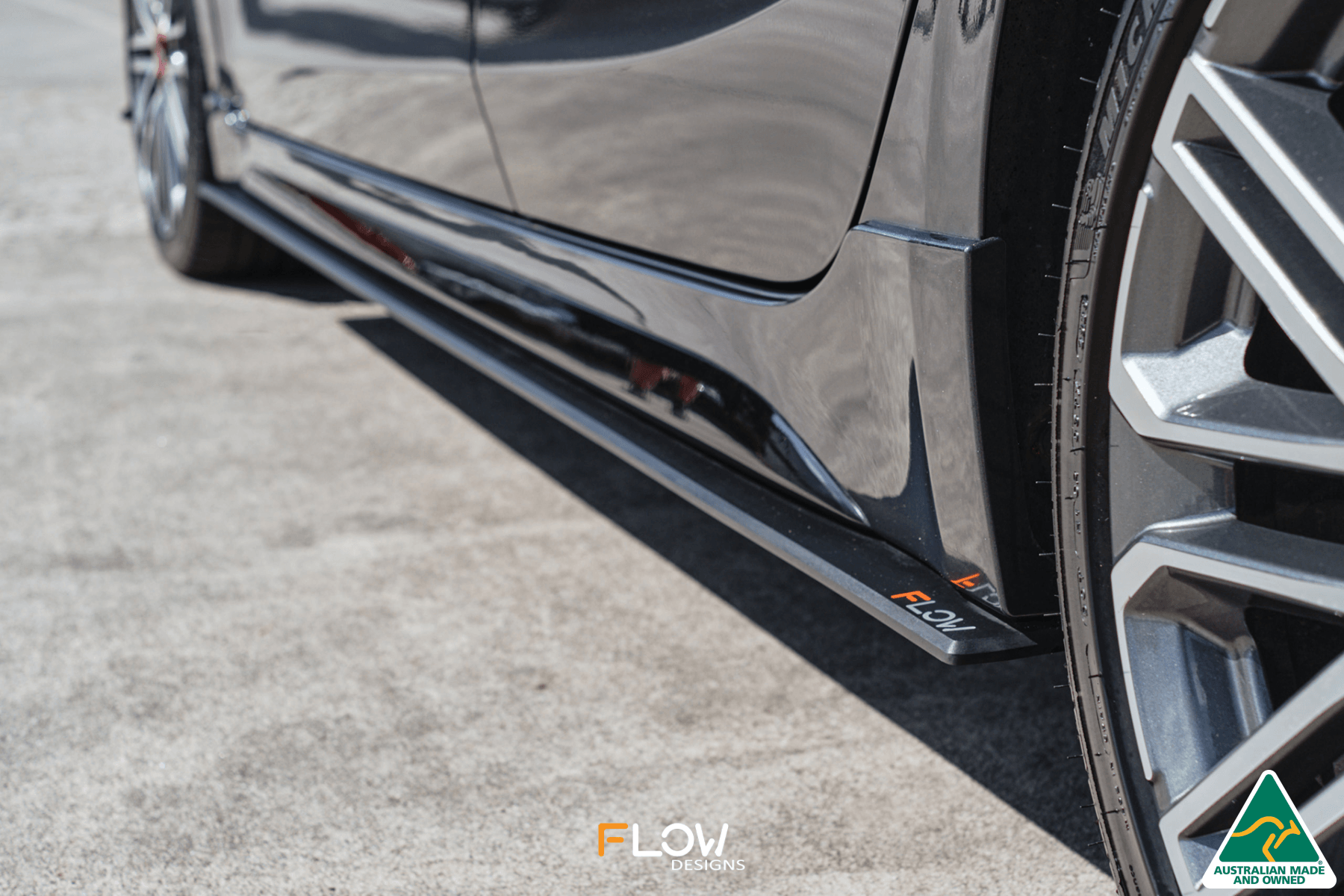 Flow Designs Cerato GT FL Side Skirt Splitters (Pair) - iilumolab