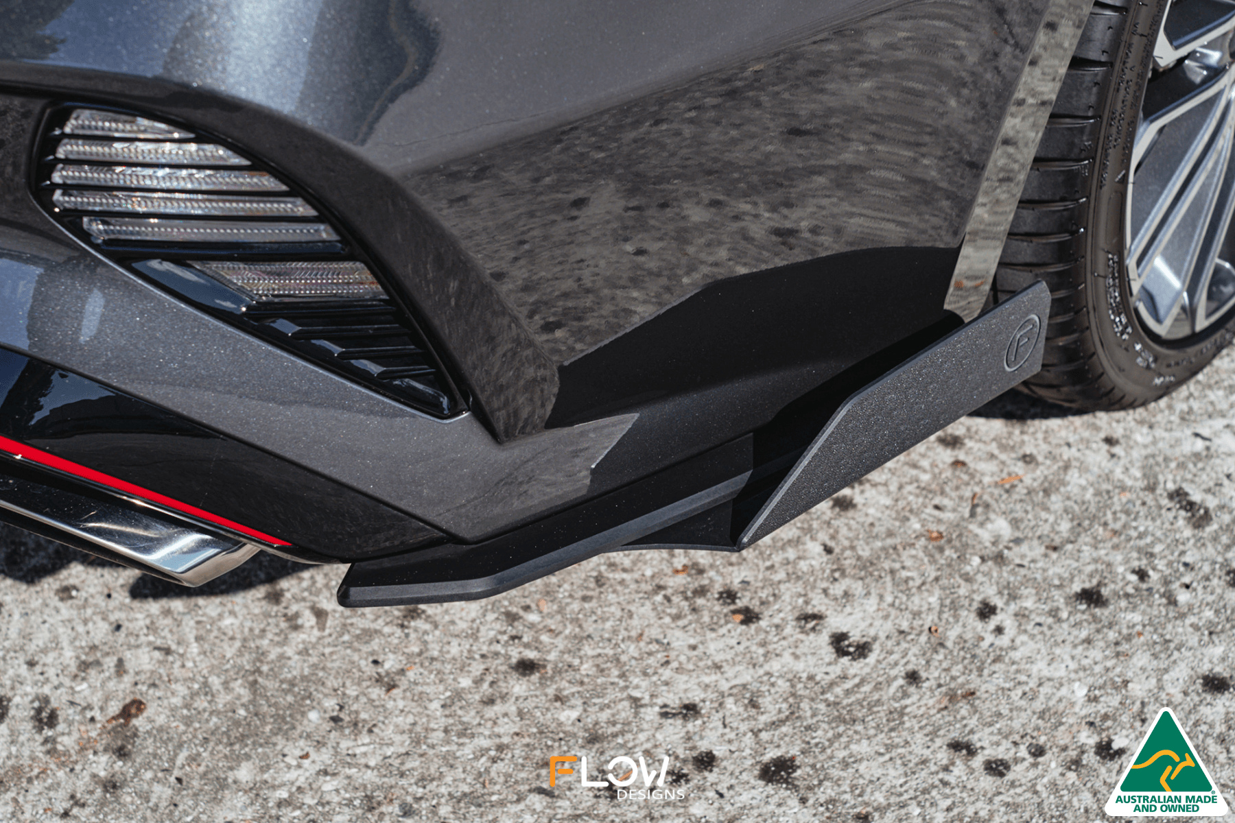 Flow Designs Cerato GT Sedan FL Rear Spat Winglets (Pair) - iilumolab