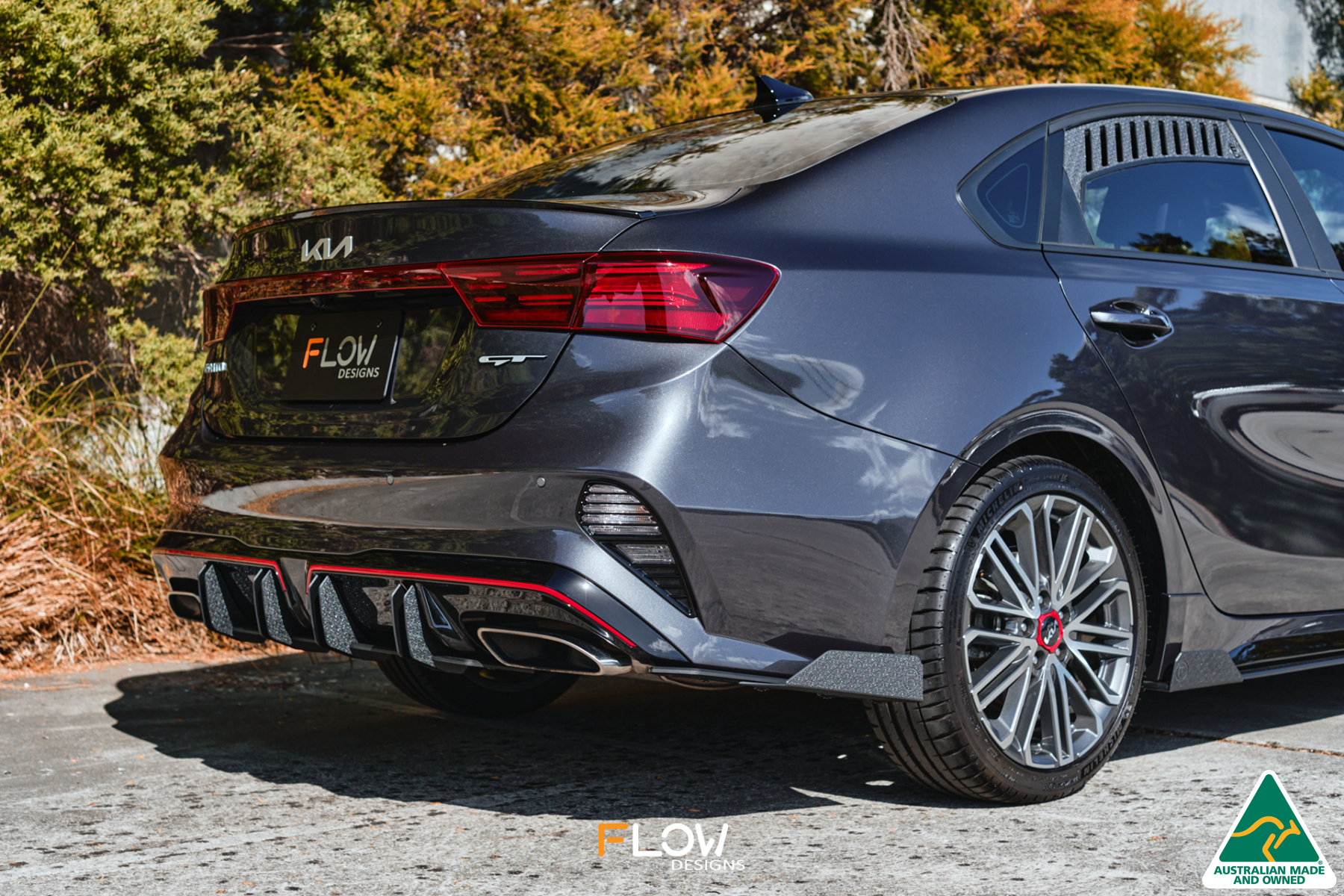 Flow Designs Cerato GT Sedan FL Flow-Lock Rear Diffuser