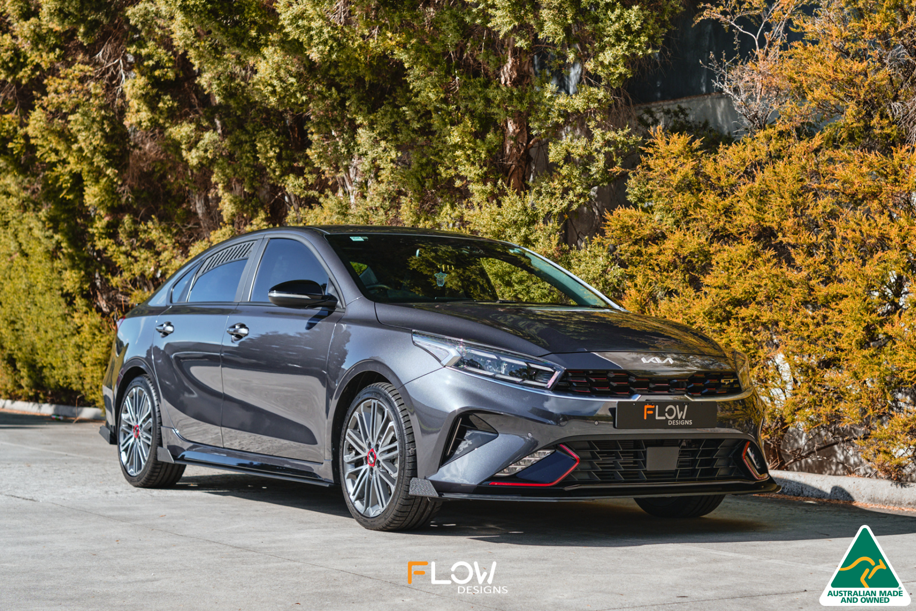 Flow Designs Cerato GT FL Front Lip Splitter Winglets (Pair) - iilumolab