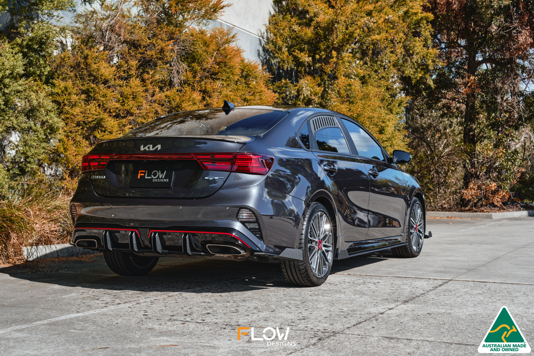 Flow Designs Cerato GT FL Side Skirt Splitter Winglets (Pair) - iilumolab