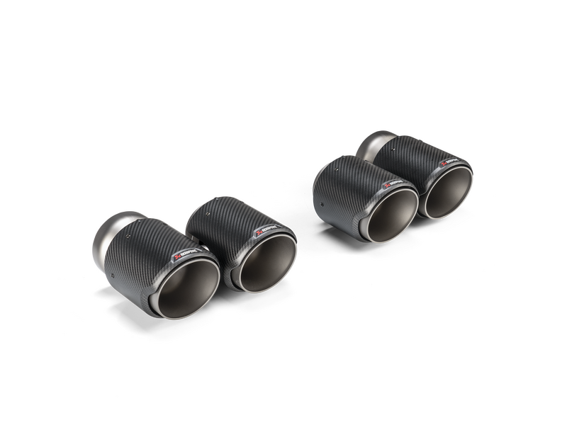 Akrapovic BMW G80 M3 / G82 M4 (Including CSL) Slip-On Line Exhaust with Octagonal Design Carbon Tail