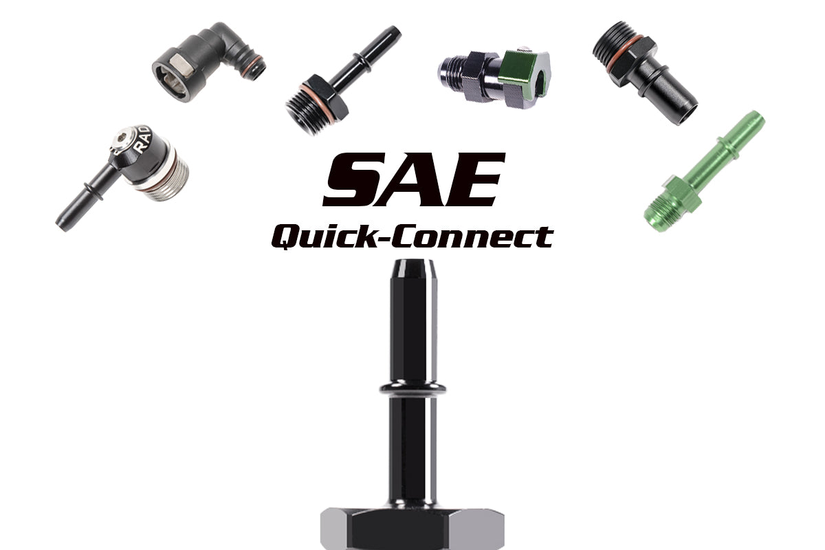 Radium 1/2" SAE Male to 3/8" Barb Fitting